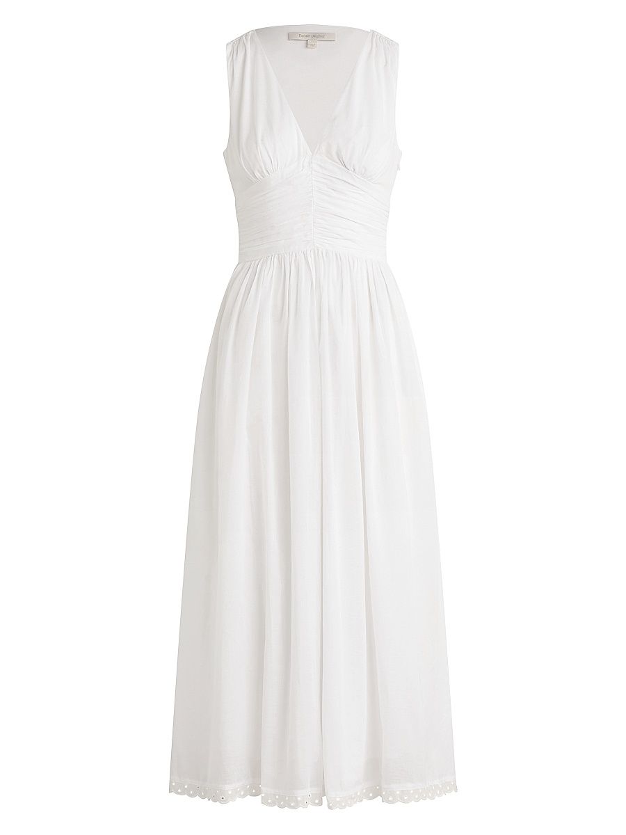 Women's The Eyes Only For You Dress - White - Size 8