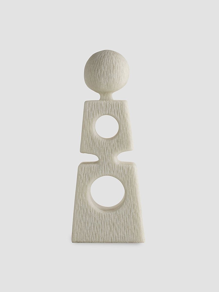 Malcom Sculpture - White
