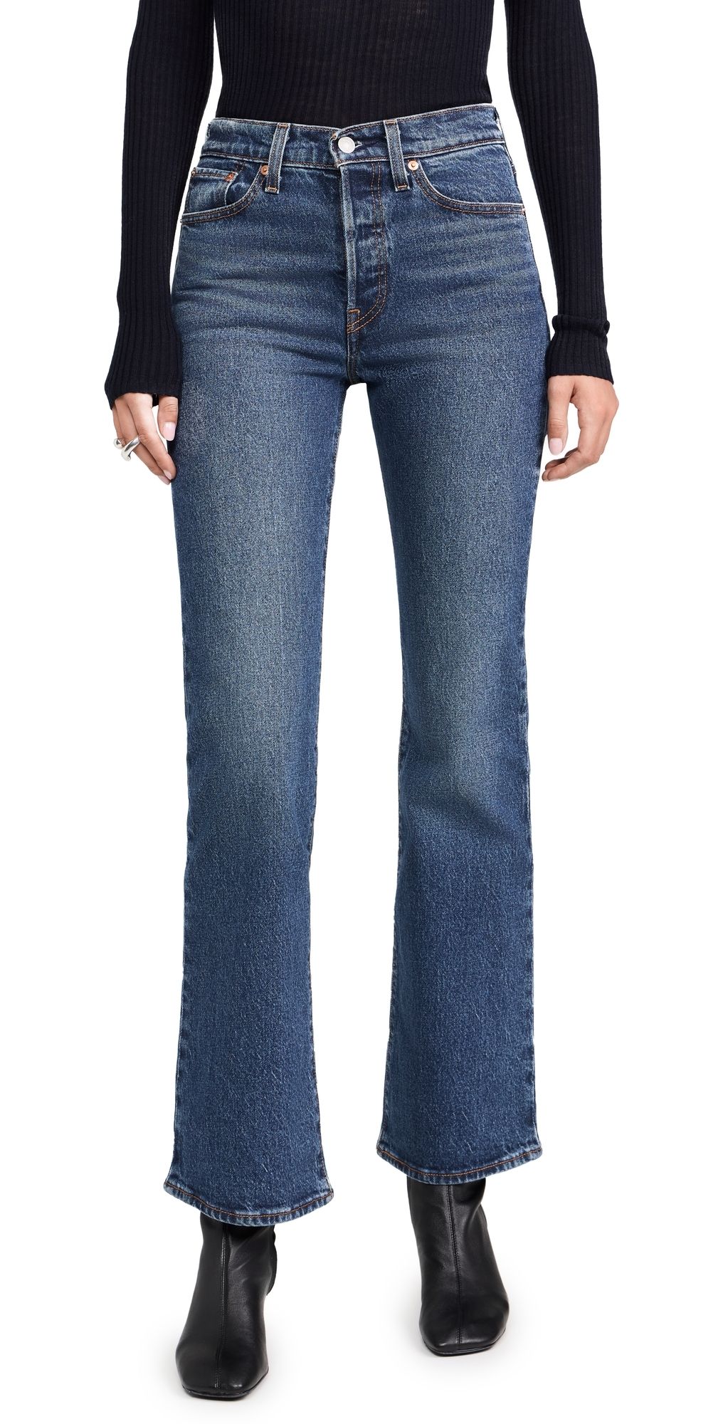 Levi's Wedgie Boot Jeans Bold And Beautiful 27