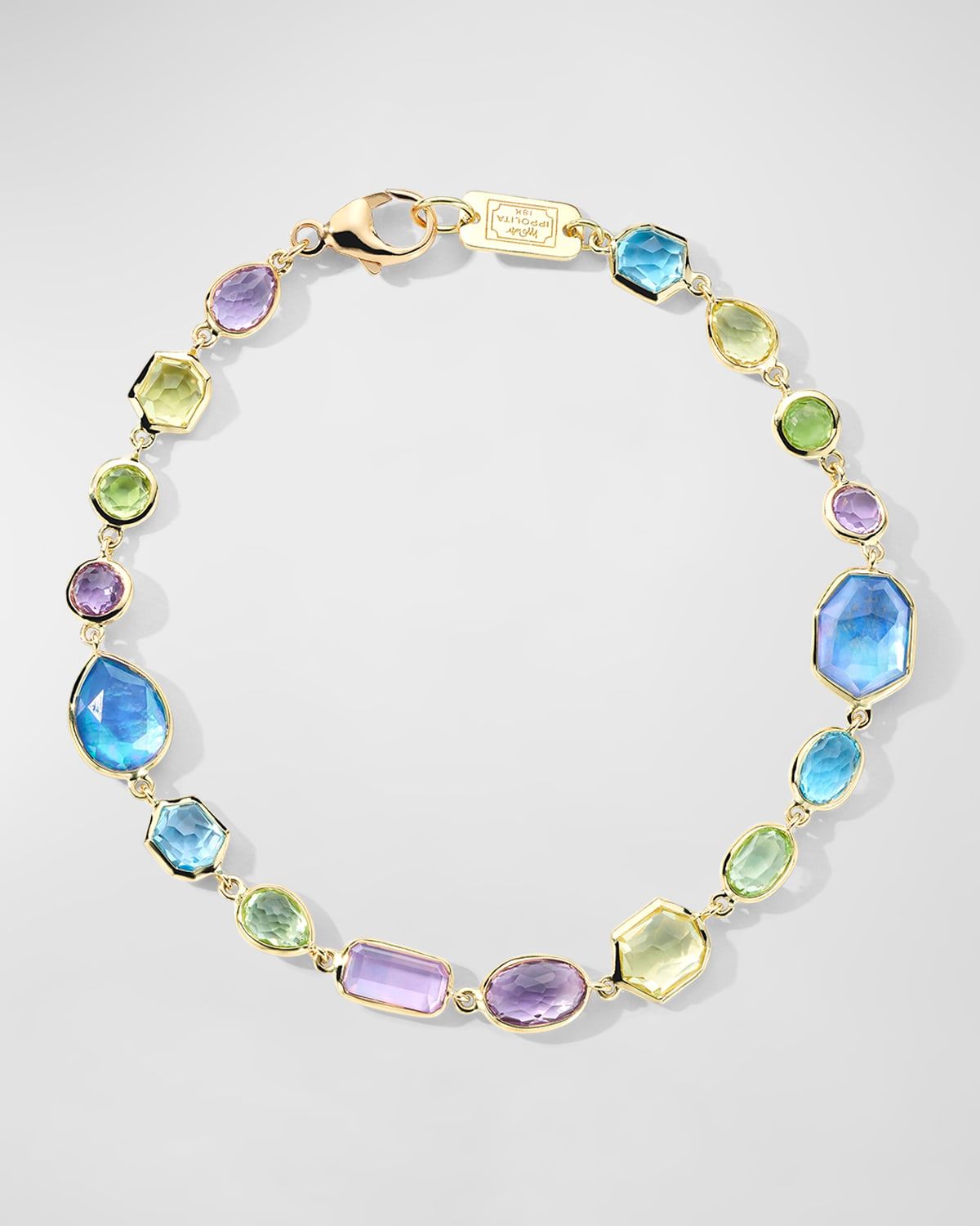18K Rock Candy Bracelet in Alpine