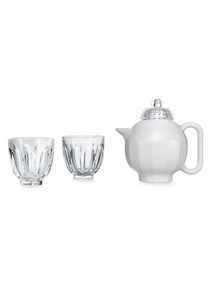 Faunacrystopolis X Harcourt Teapot & 2-Piece Tumbler Set