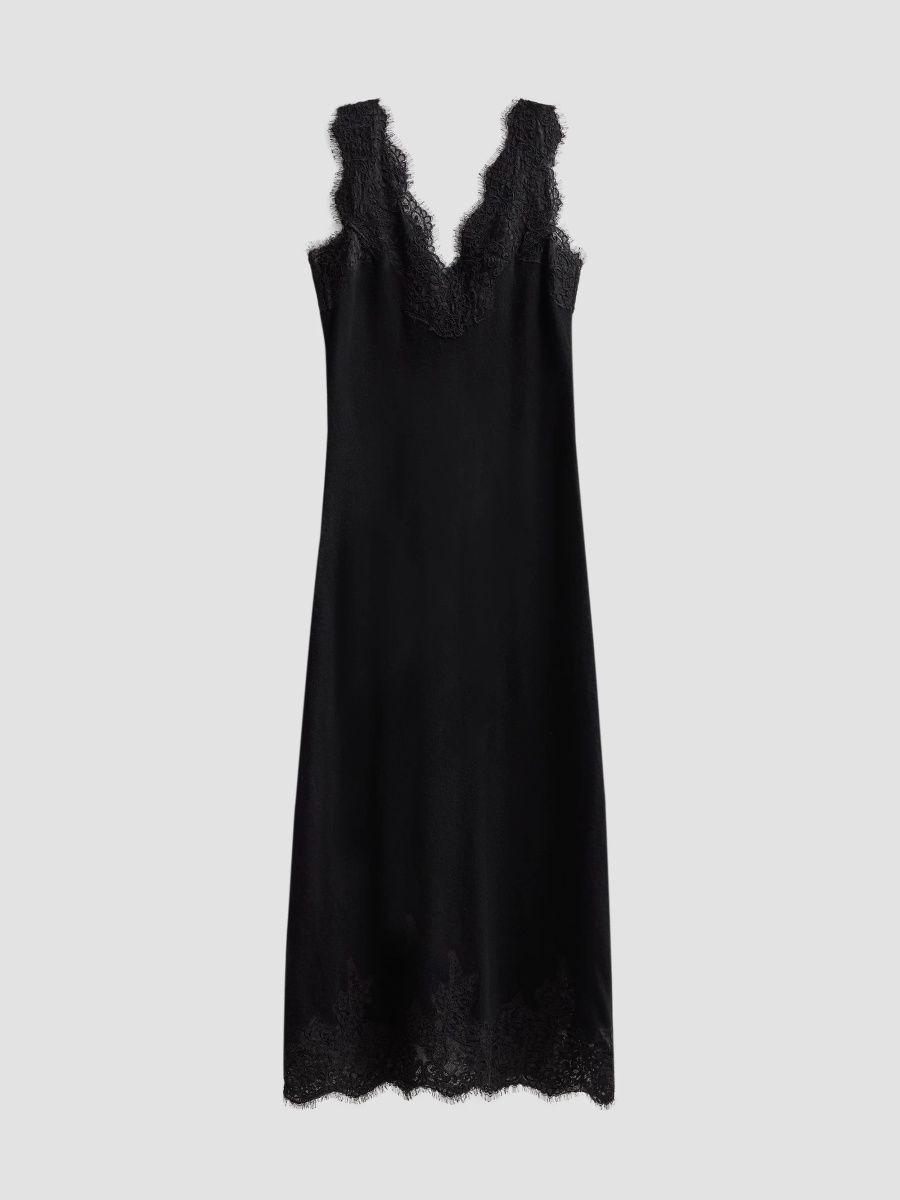 SIMKHAI Women's Zinnia Sleeveless Midi Dress - Black - Size XS