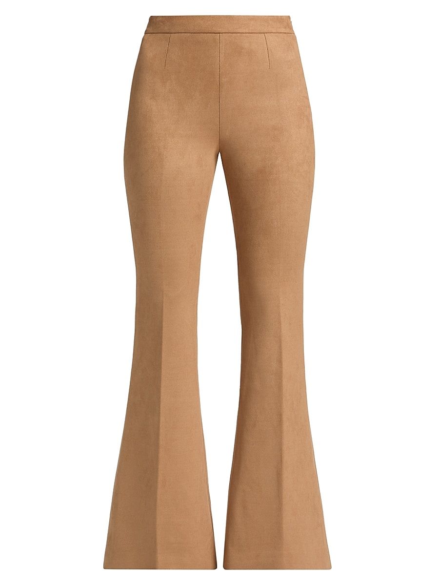 Women's Wesley Faux Suede Pants - Lion - Size 14