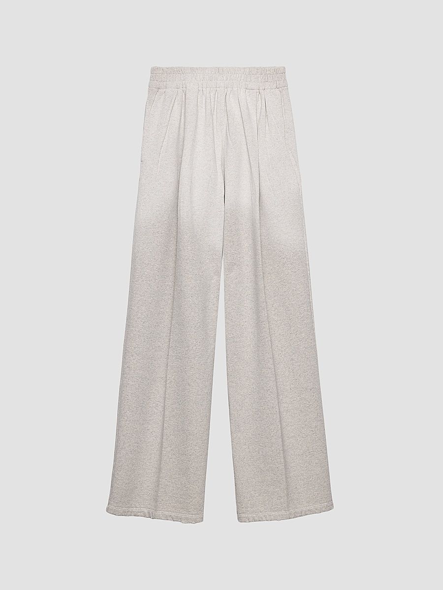 Women's Cotton Fleece Pants - Grey - Size Large