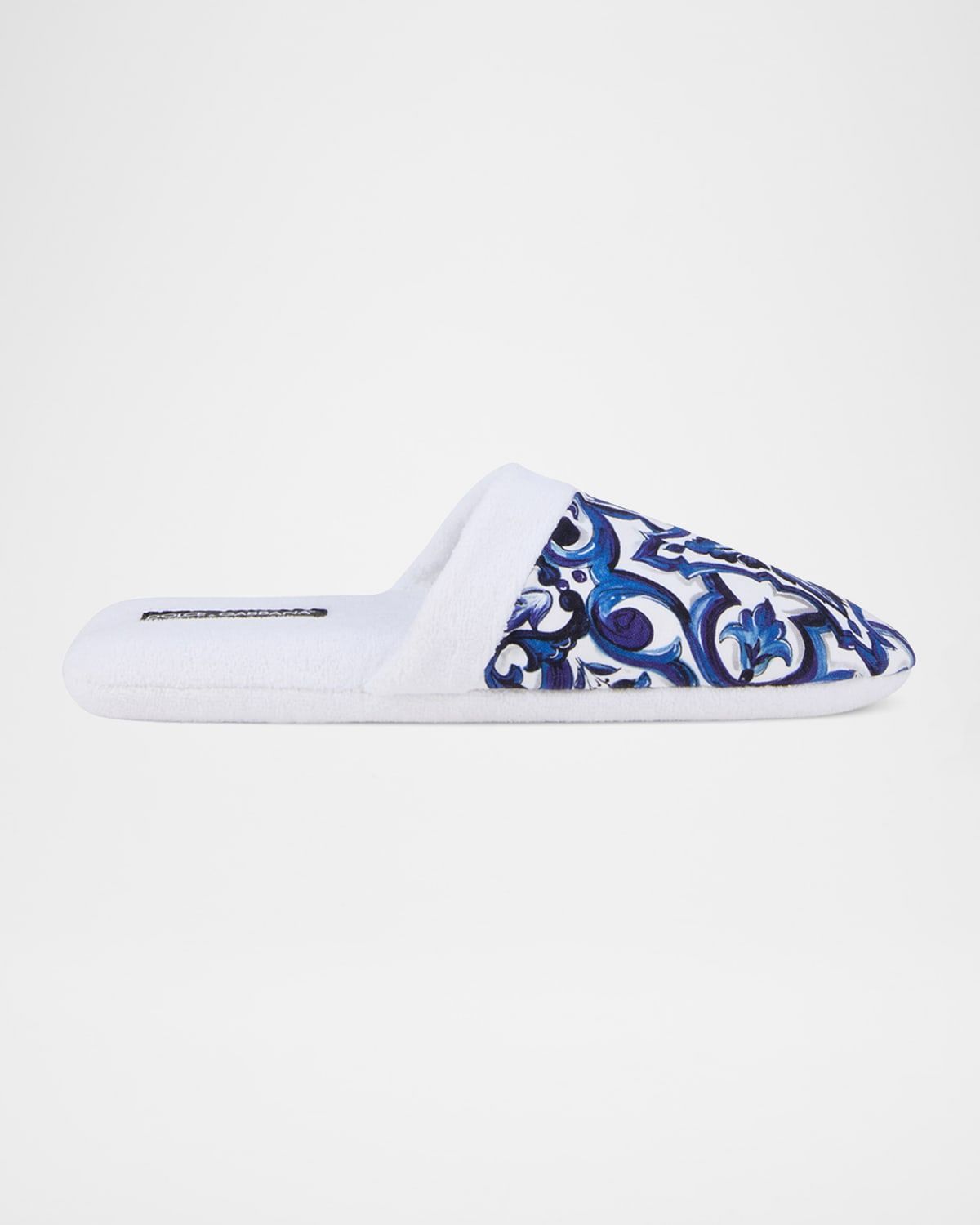 Men & apos;s Majolica-Print Cotton Slippers