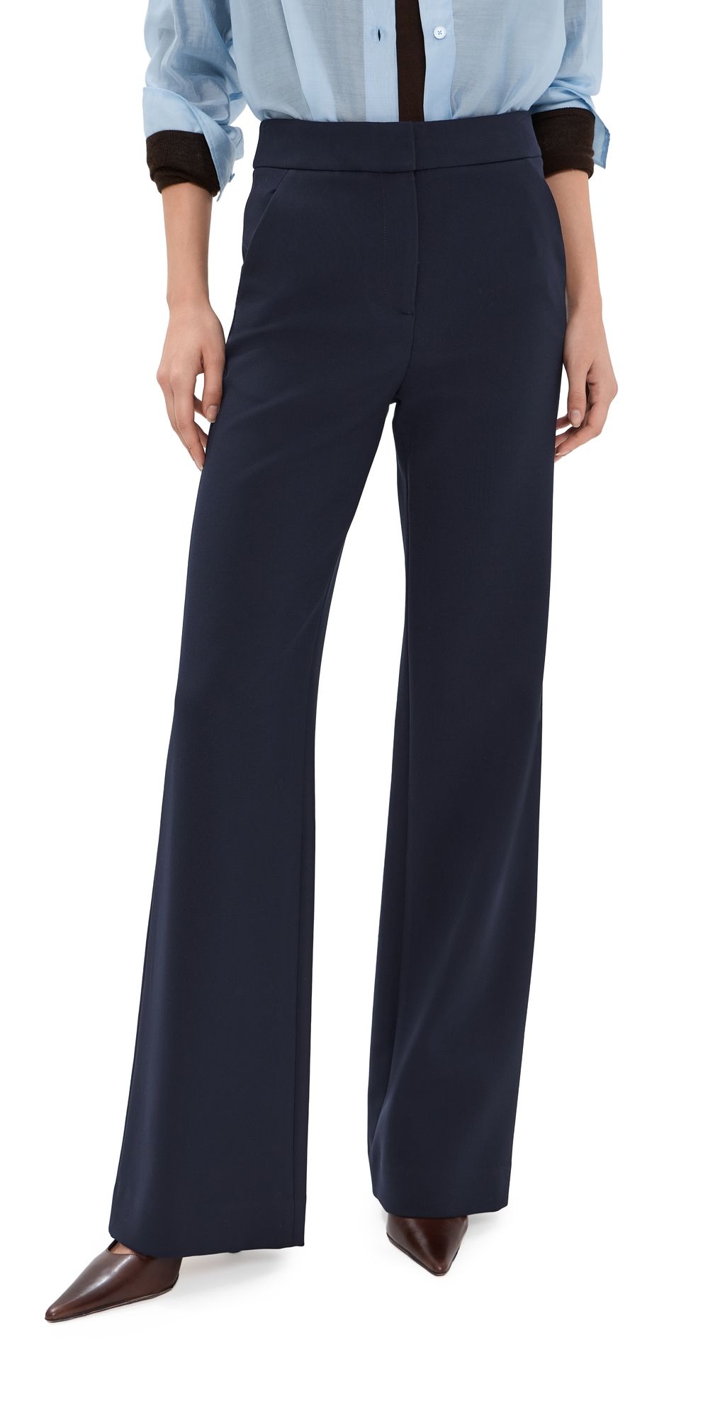Veronica Beard Tonelli Pants Navy 4