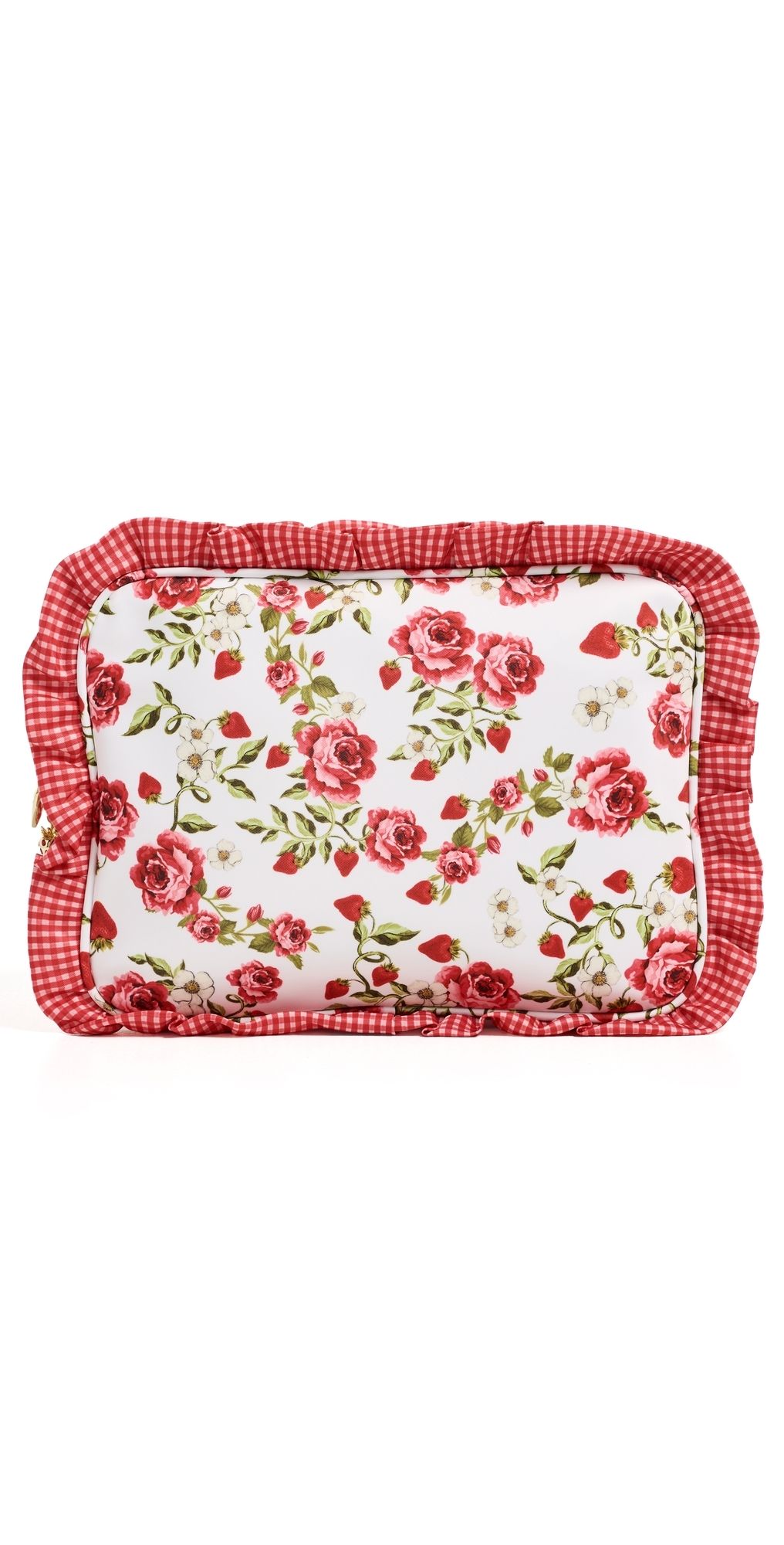 Stoney Clover Lane Large Cosmetic Bag Floral Strawberry One Size