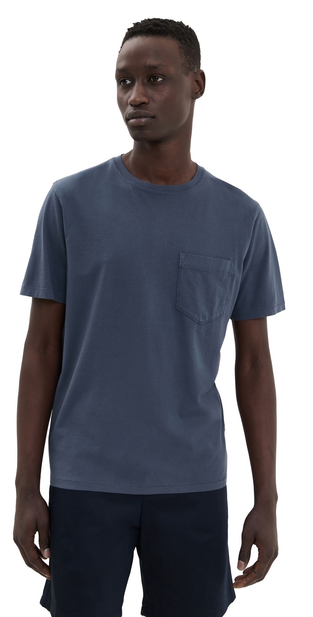 Billy Reid Washed Tee Navy M