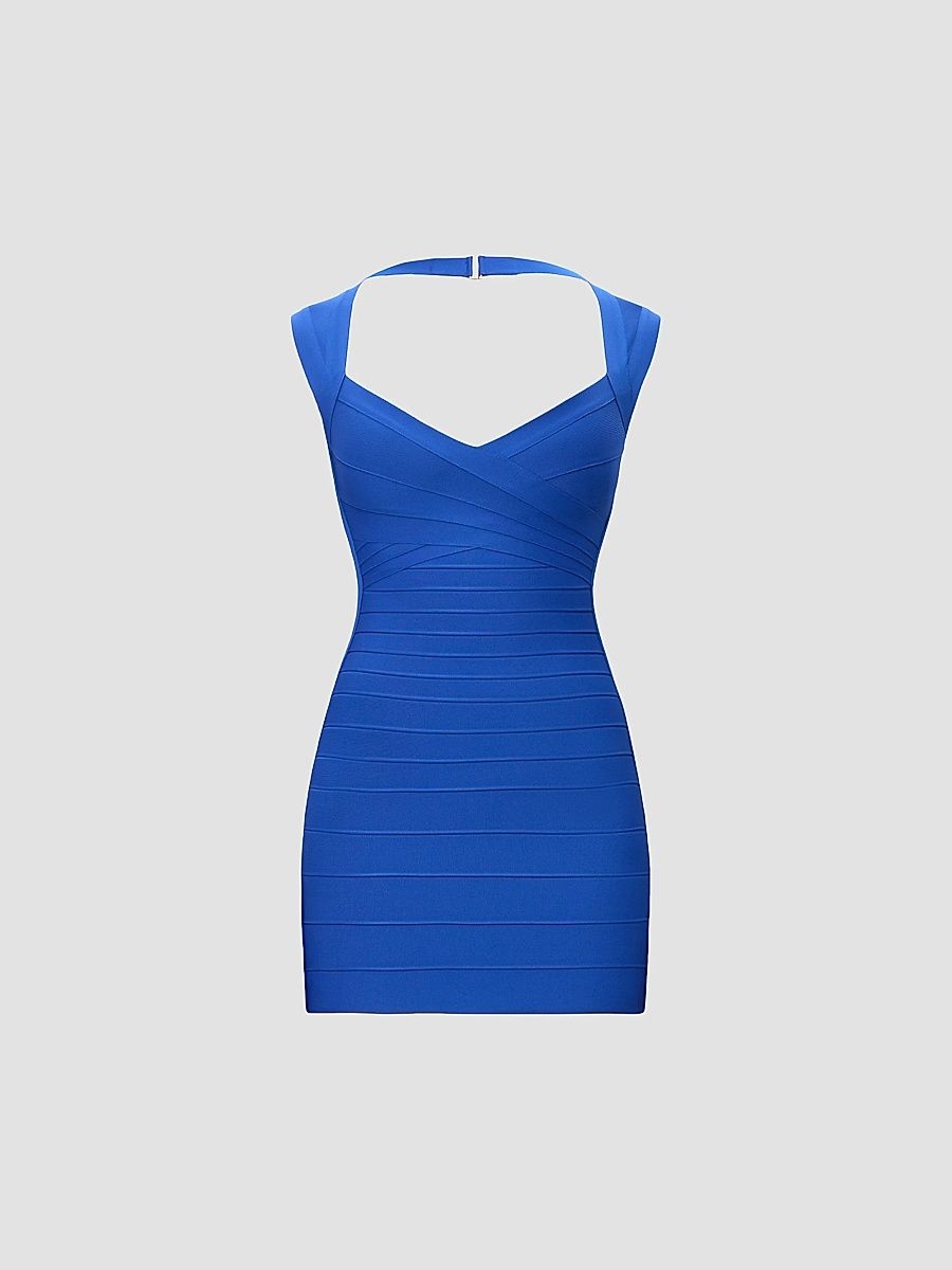 Women's The Jamie Mini Dress - Bright Blue - Size XS