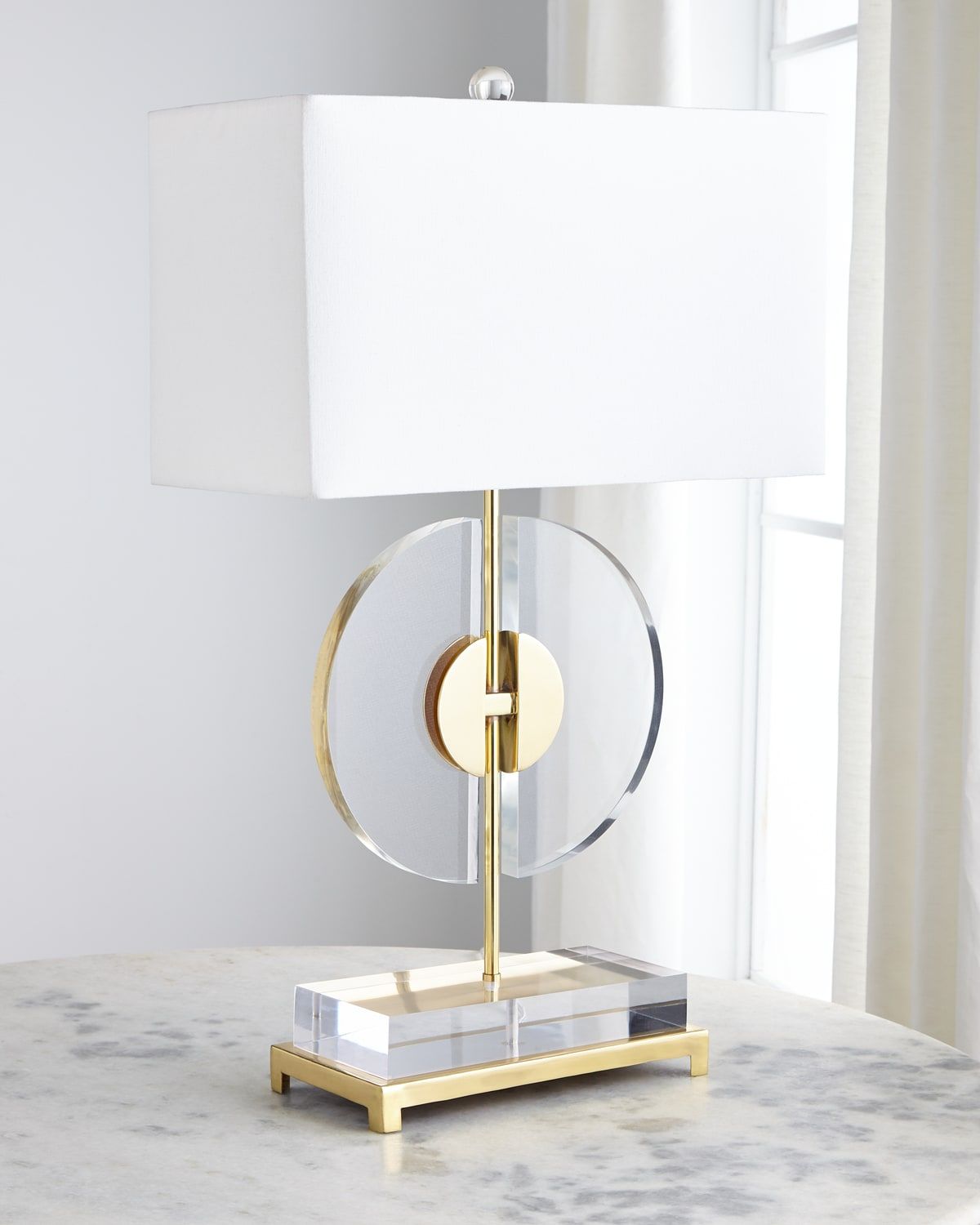 Half Moon Table Lamp