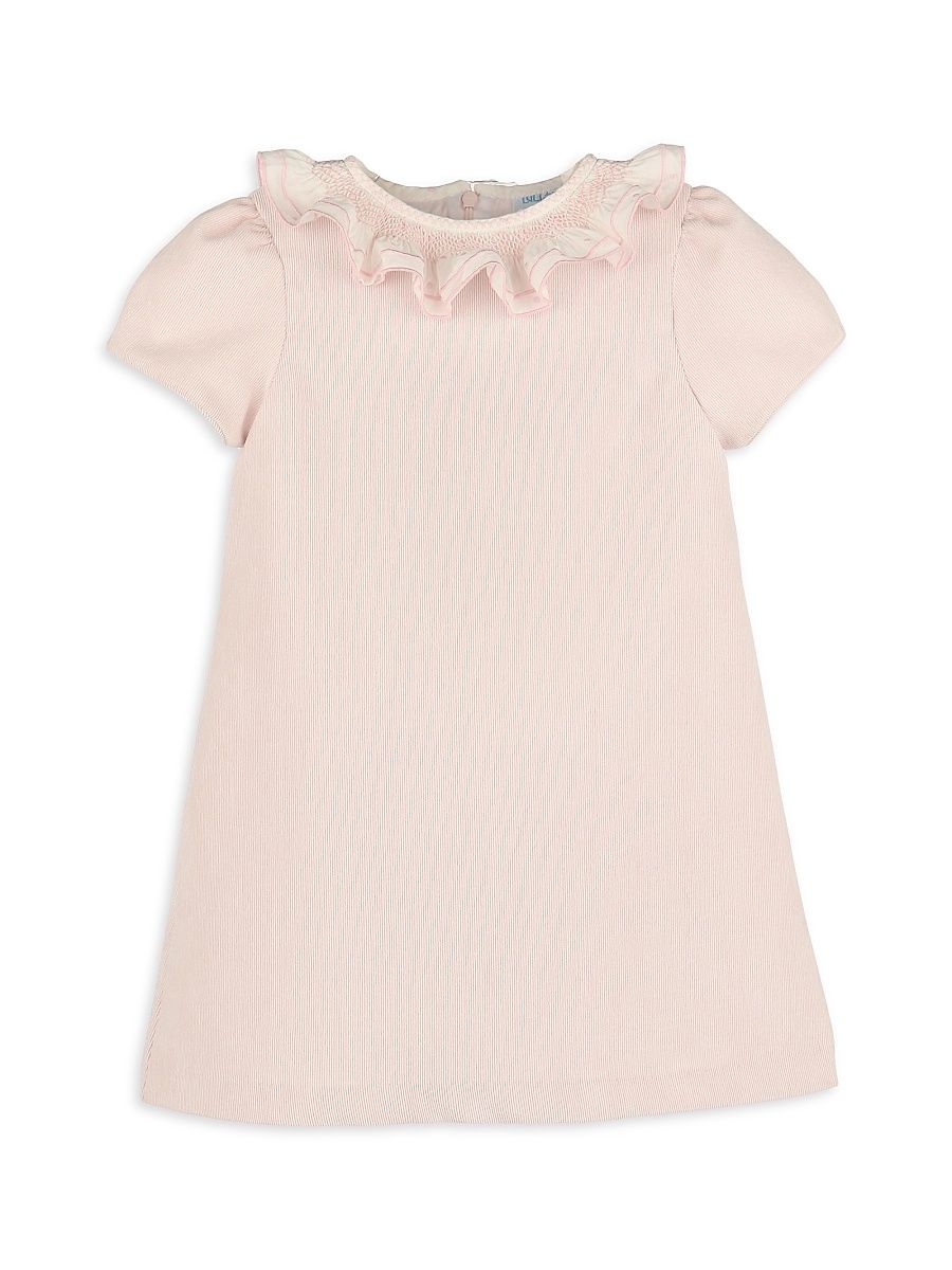 Little Girl's Cotton Corduroy A-Line Dress - Pink - Size 6