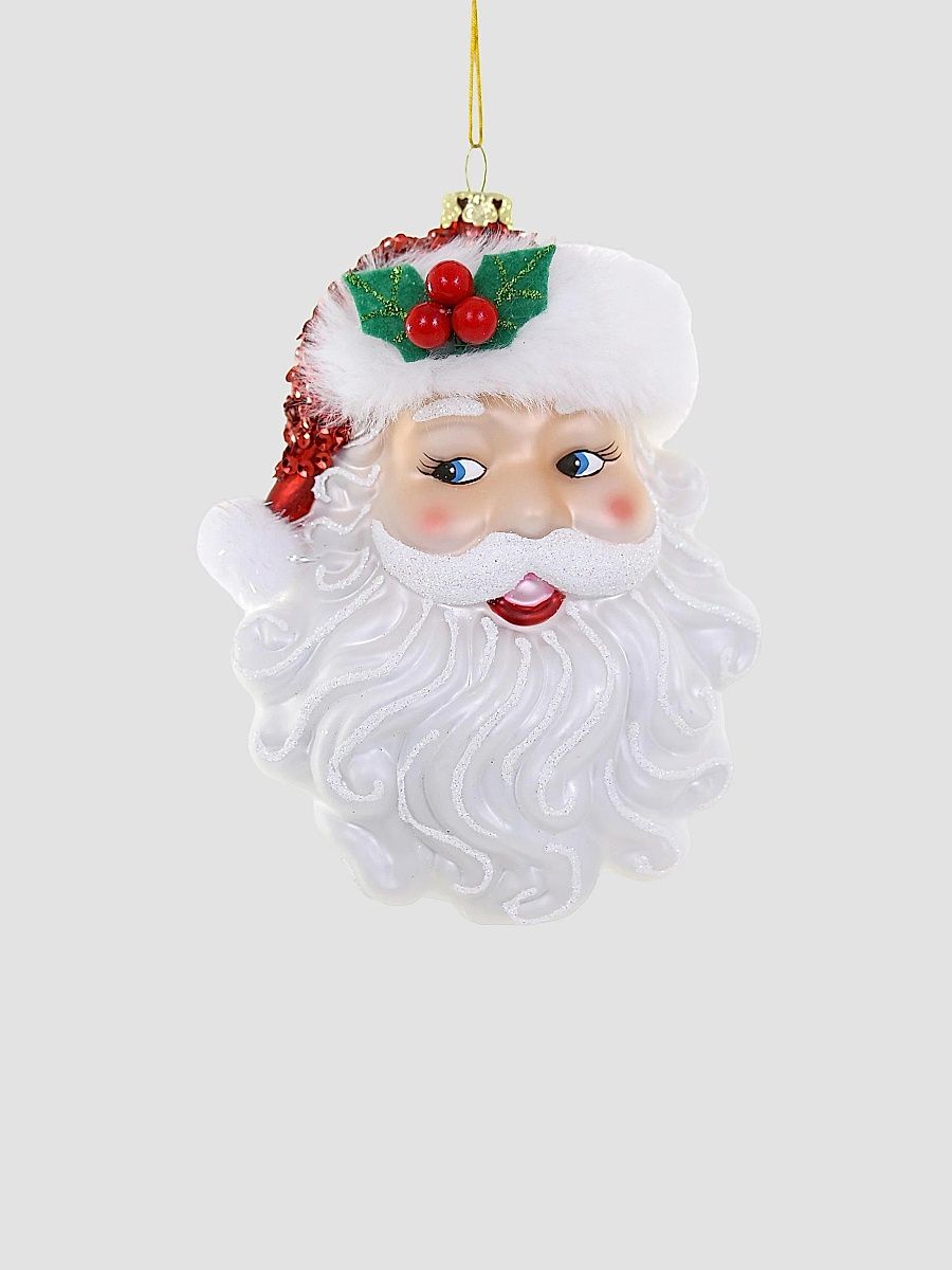 Retro Santa Ornament