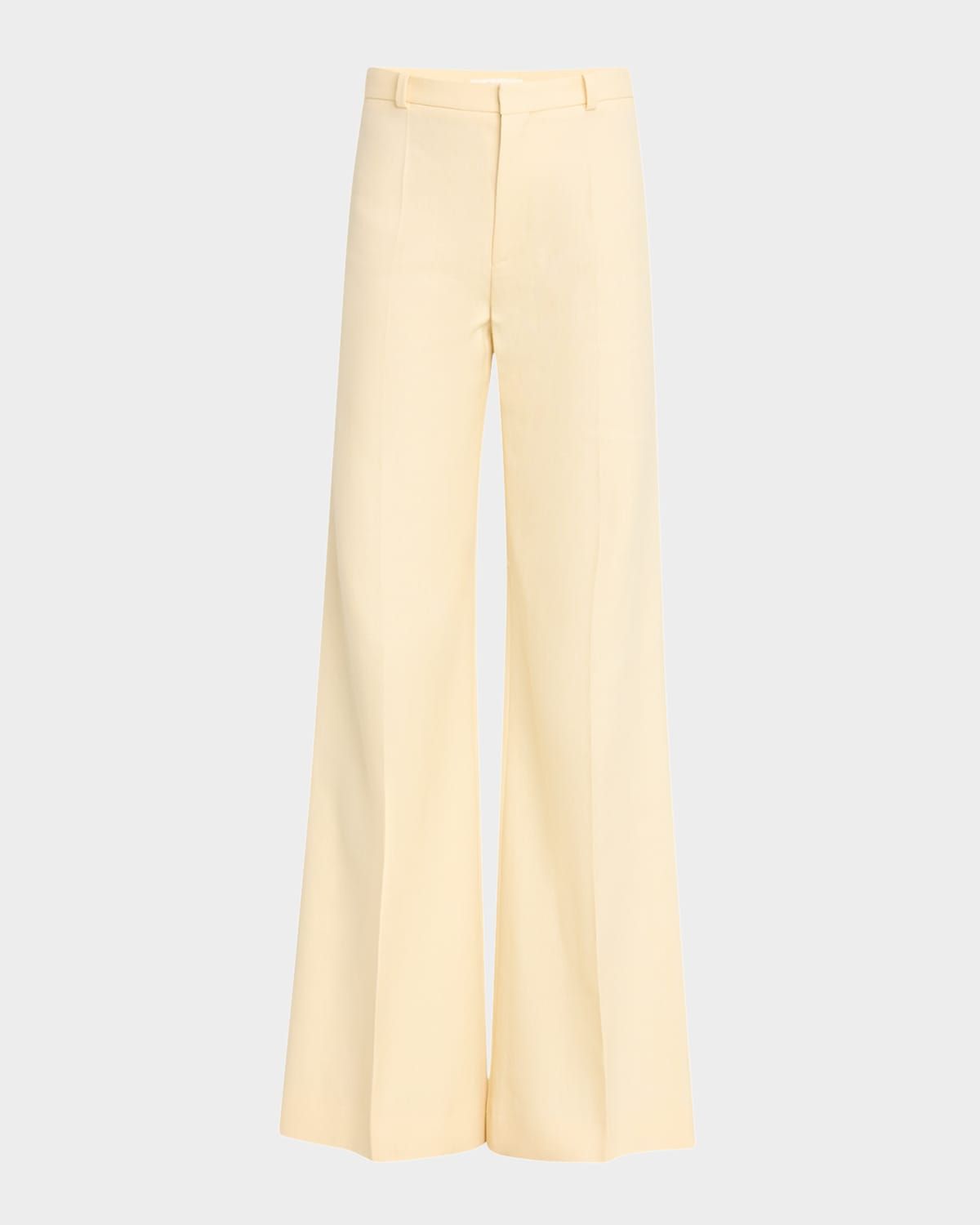 High-Rise Flare Tailored Trousers