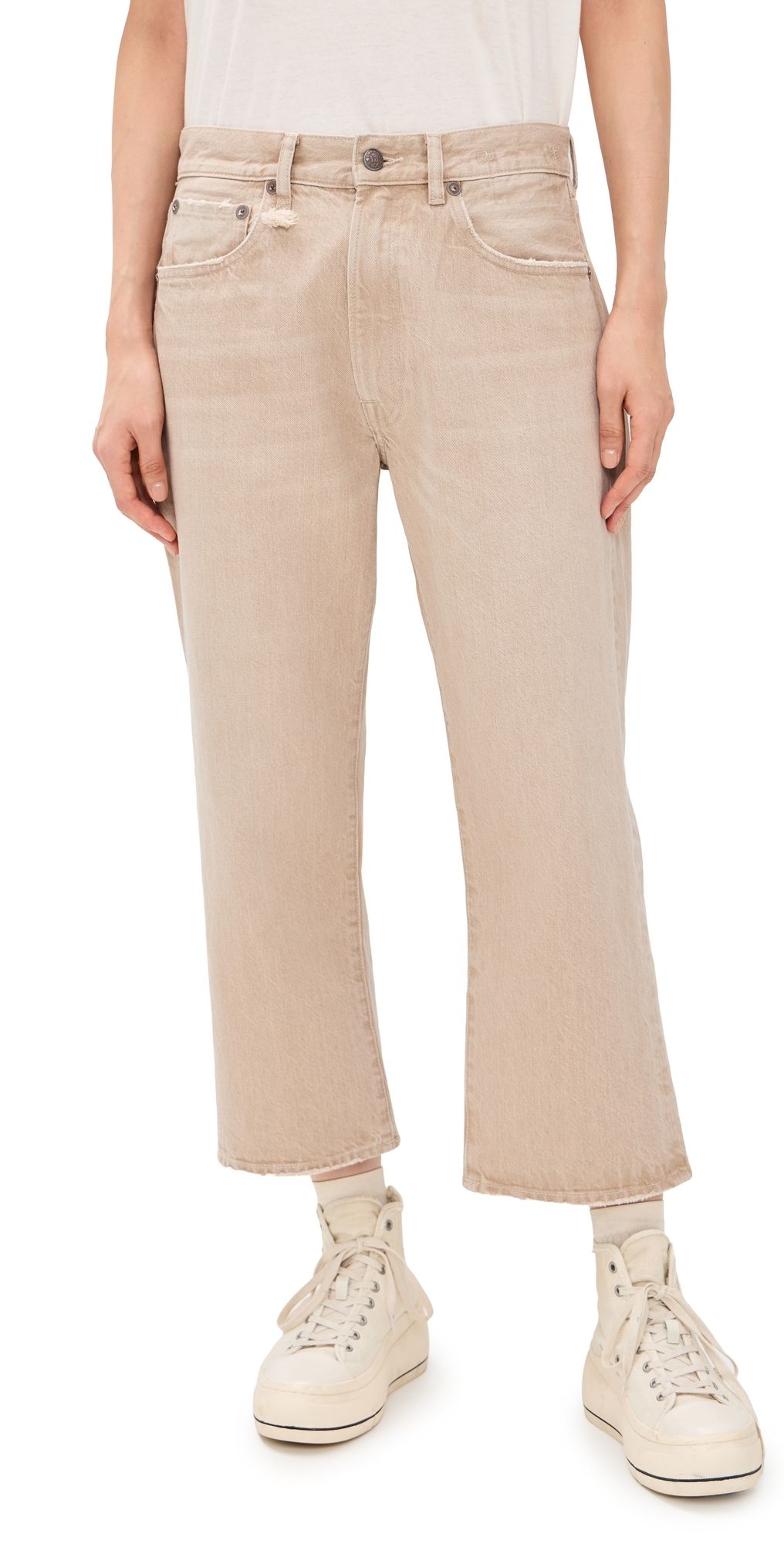 R13 X-Bf Jeans Khaki Haze 29