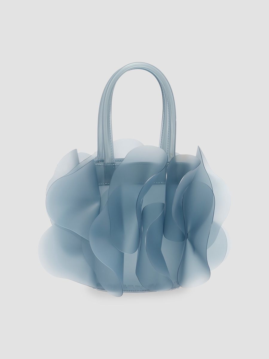 Farm Rio Women's Jelly Flower Bag - Ice Blue