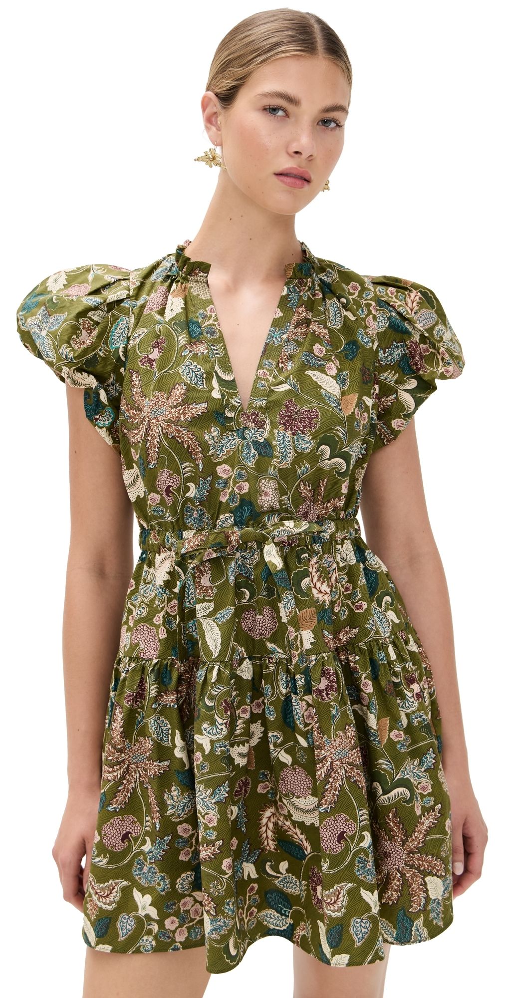 Ulla Johnson Izel Mini Dress Lichen 14