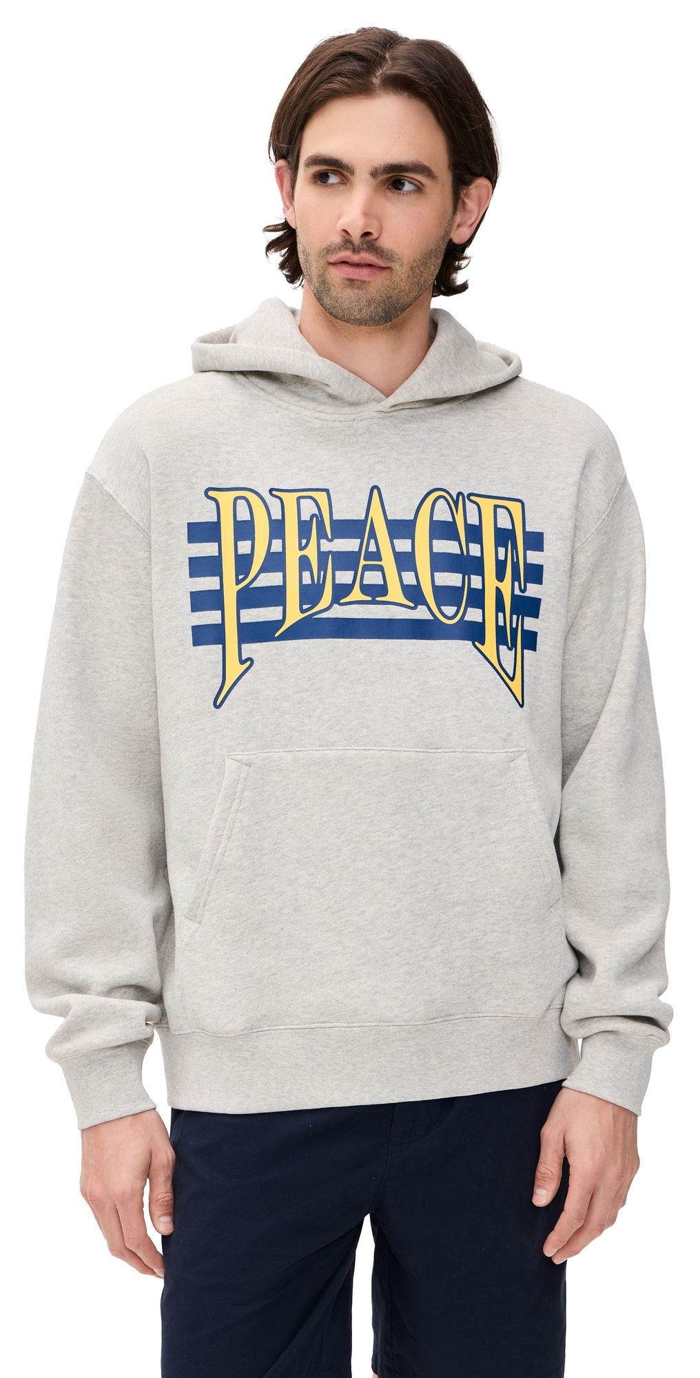 Museum of Peace and Quiet Seventies Hoodie Ash L