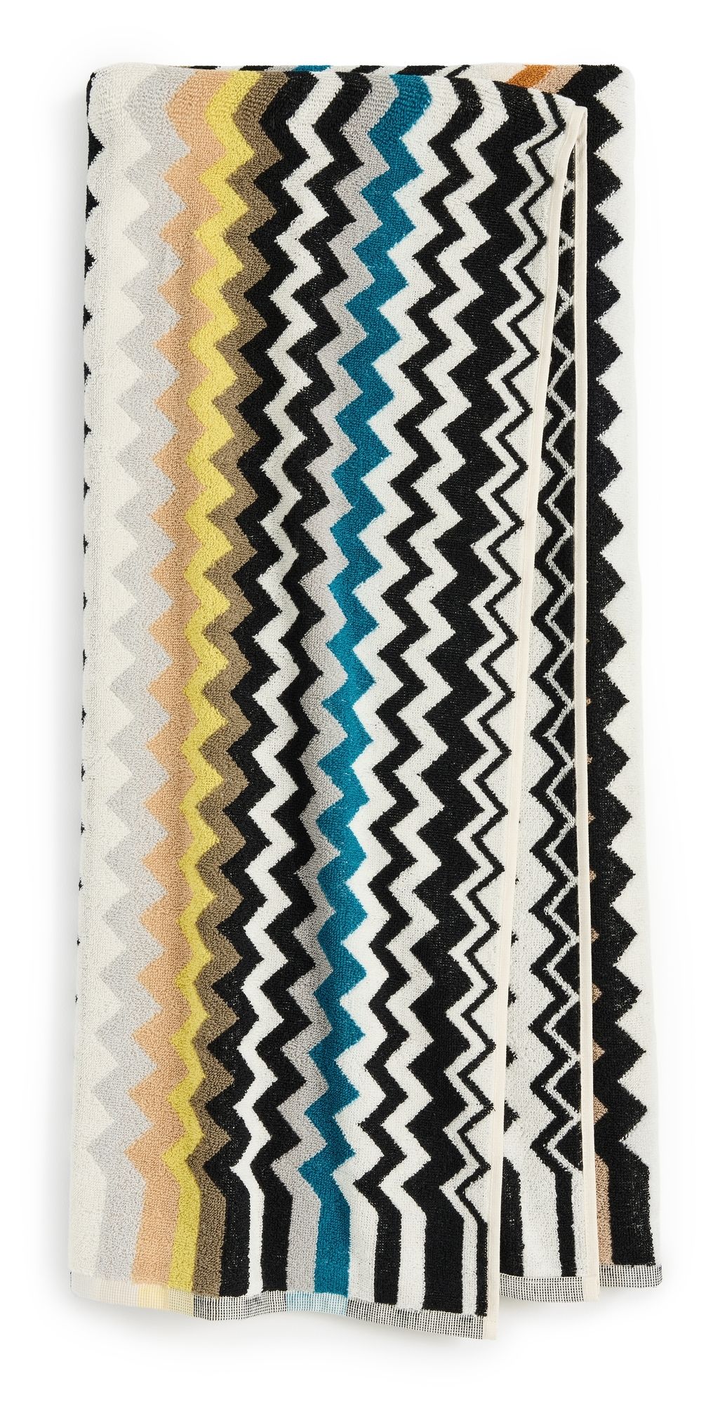 Missoni Best Bath Towel 100x150 Black Multicolor One Size