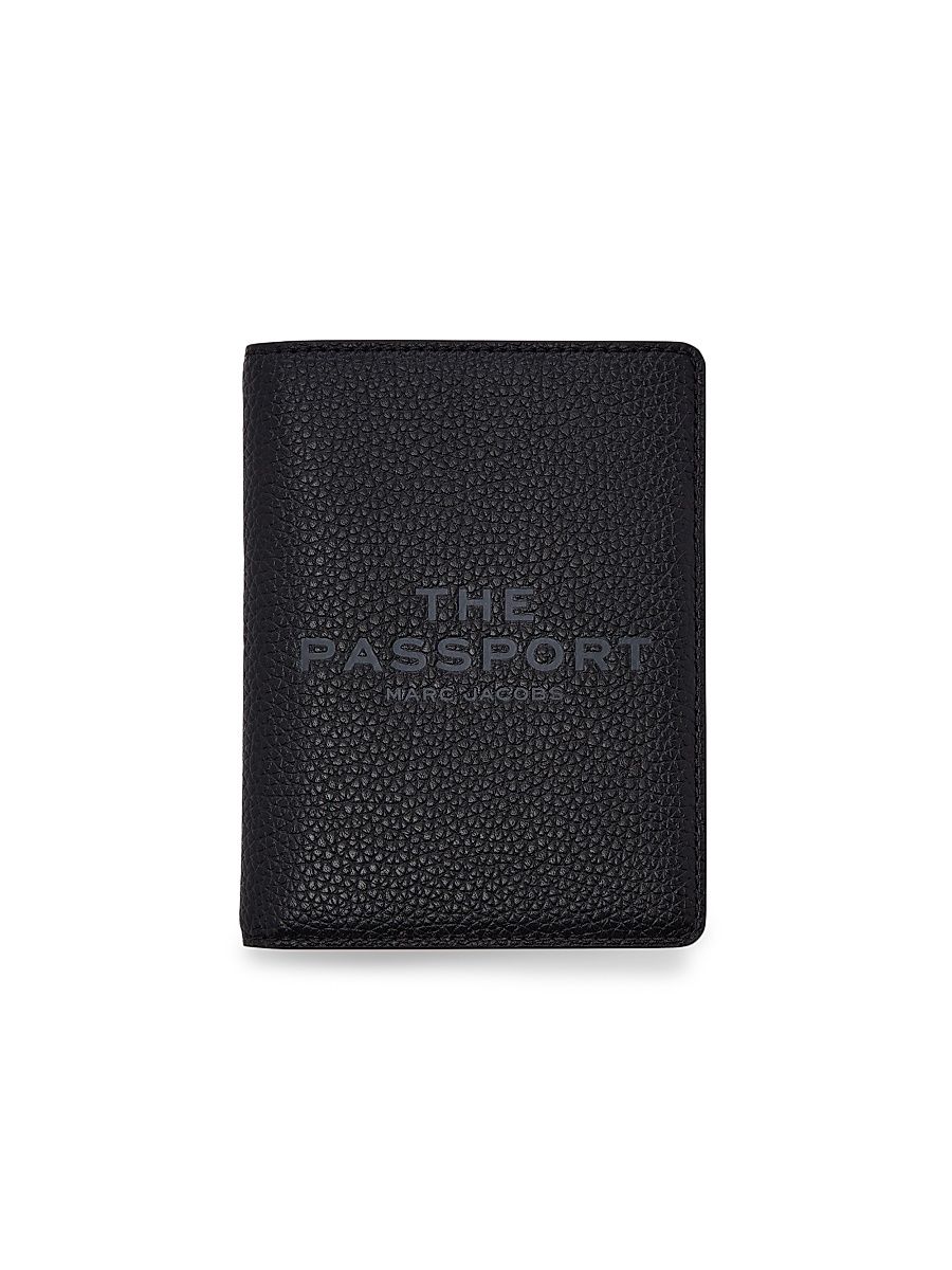 Women's The Leather Passport Case - Black