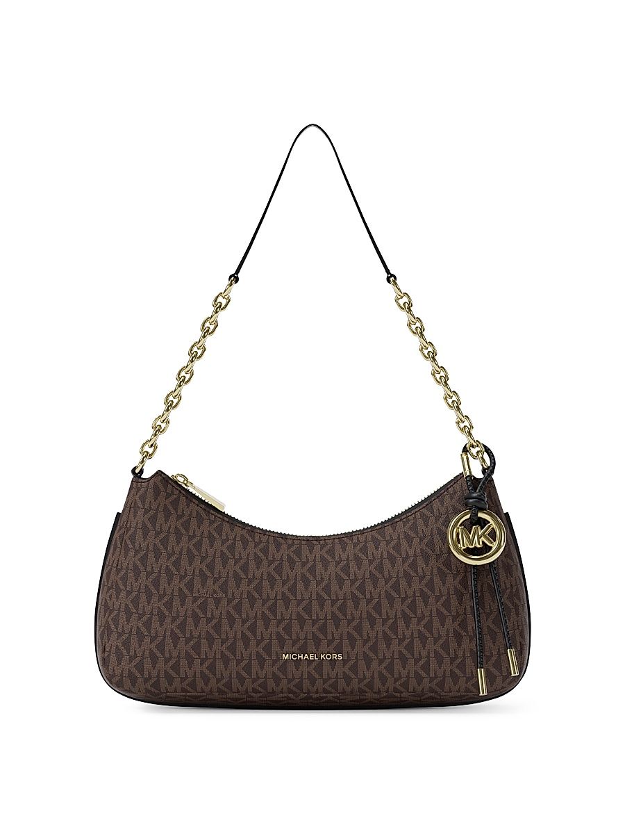 Women's Nolita Monogram Pouchette - Brown Acorn