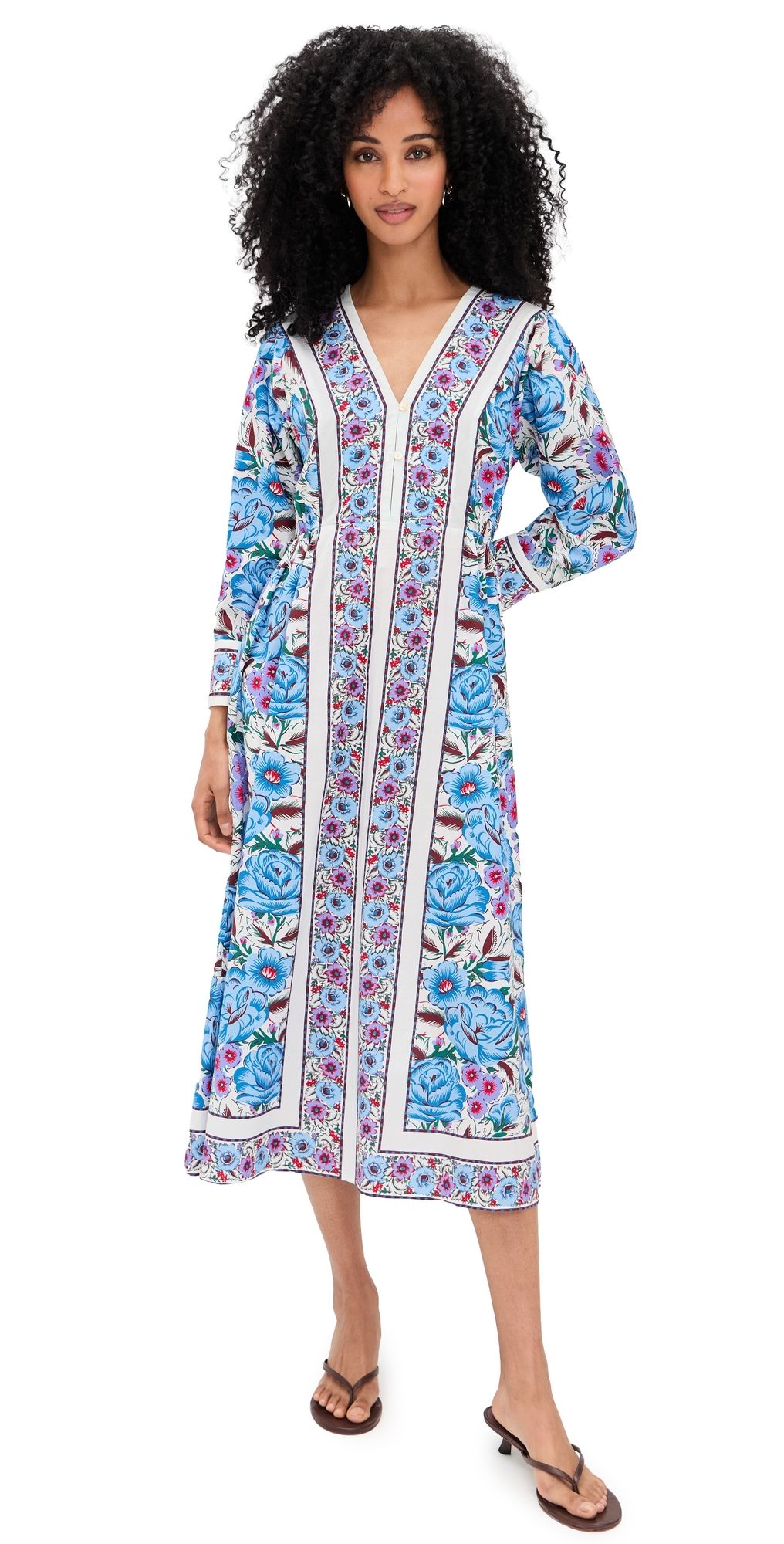 Cleobella Blanche Midi Dress Fluora Print M