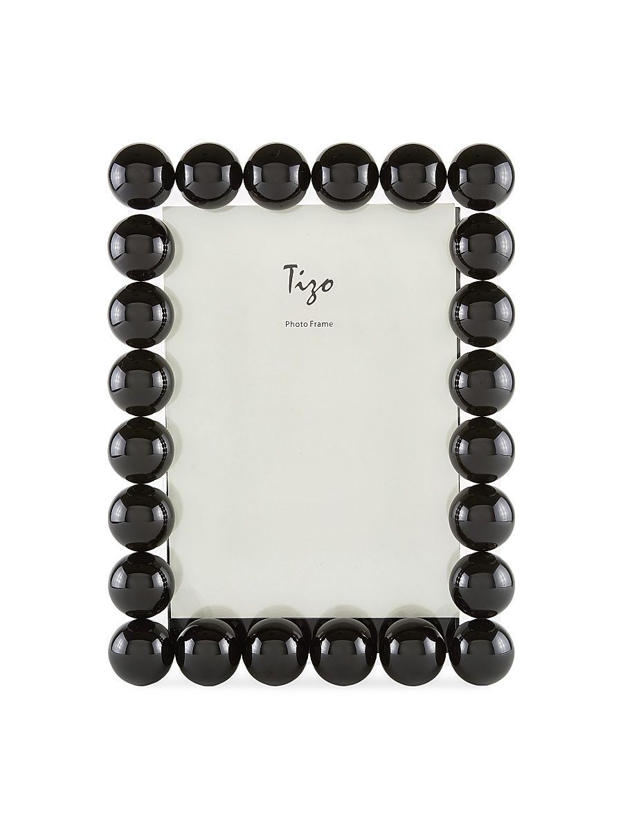Crystal Ball Frame - Black - Size 5 x 7