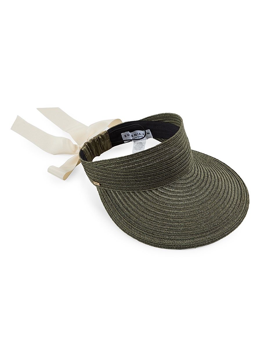 Women's Ricky Hemp & Cotton Visor - Olive