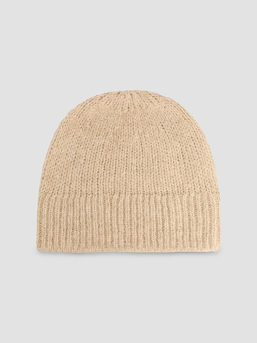 Men's Moss Alpaca Wool-Blend Beanie - Ecru
