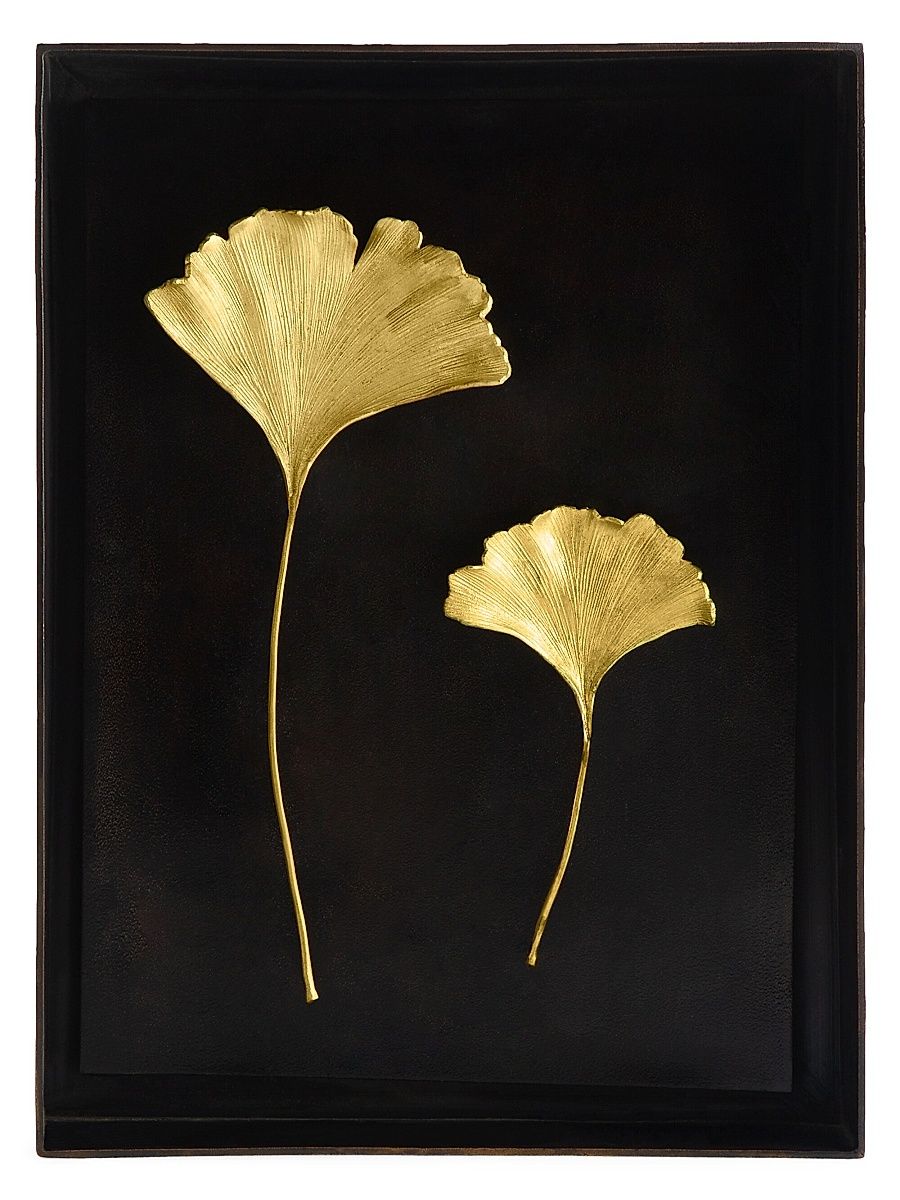 Ginkgo Leaf Shadow Box
