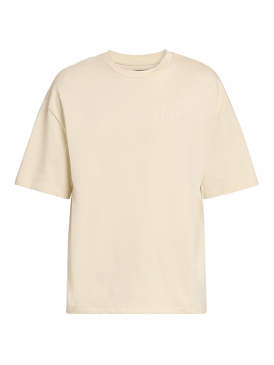 Men's Ma Quad Cotton Oversized T-Shirt - Ivory - Size Small