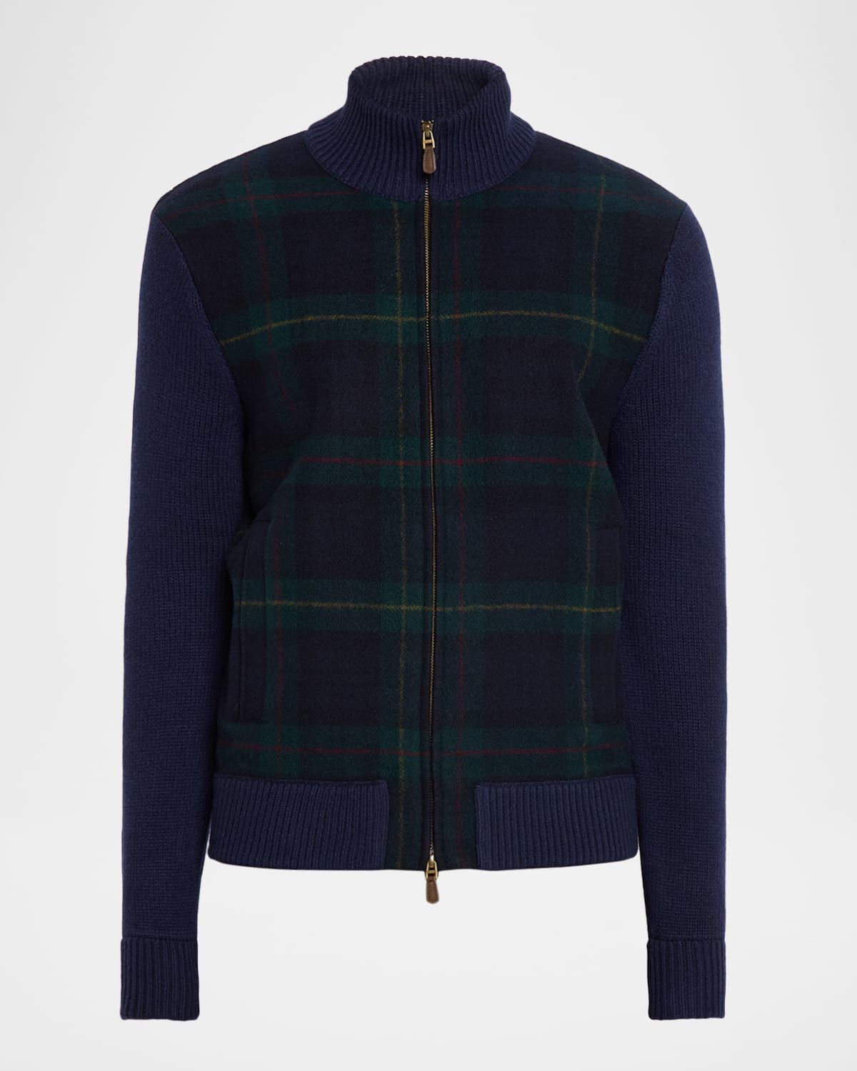 Men & apos;s The Polo Tartan Full-Zip Sweater