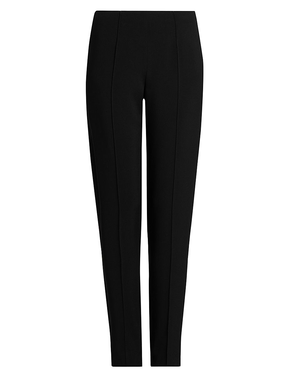 Women's Mid-Rise Slim Seam Pants - Black - Size 6