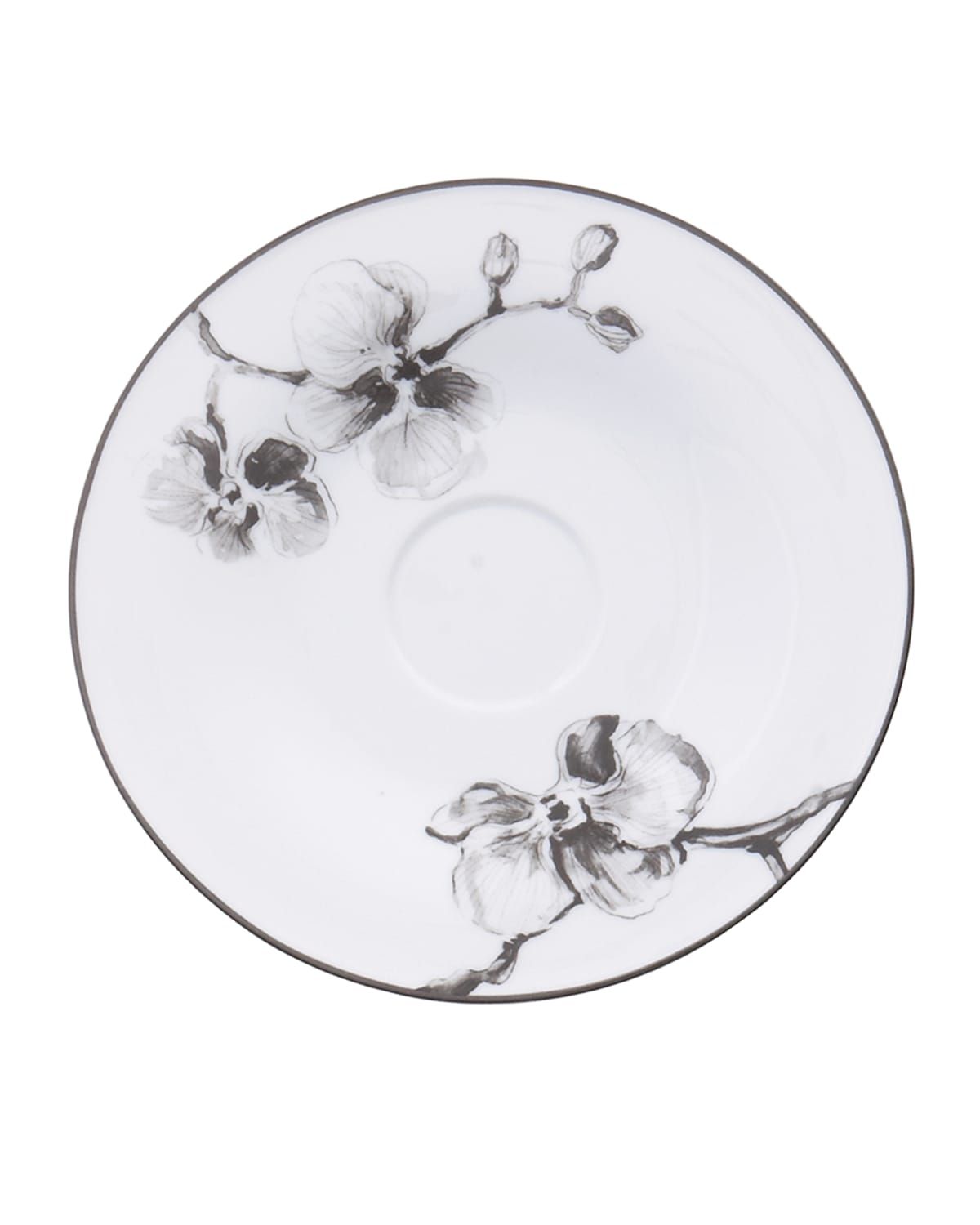 Black Orchid Saucer
