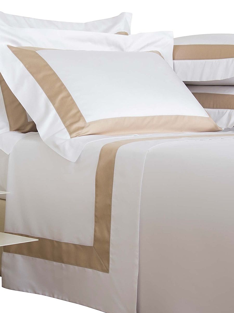 Bicolore 4-Piece Sheet Set - Whitepowder - Size Queen