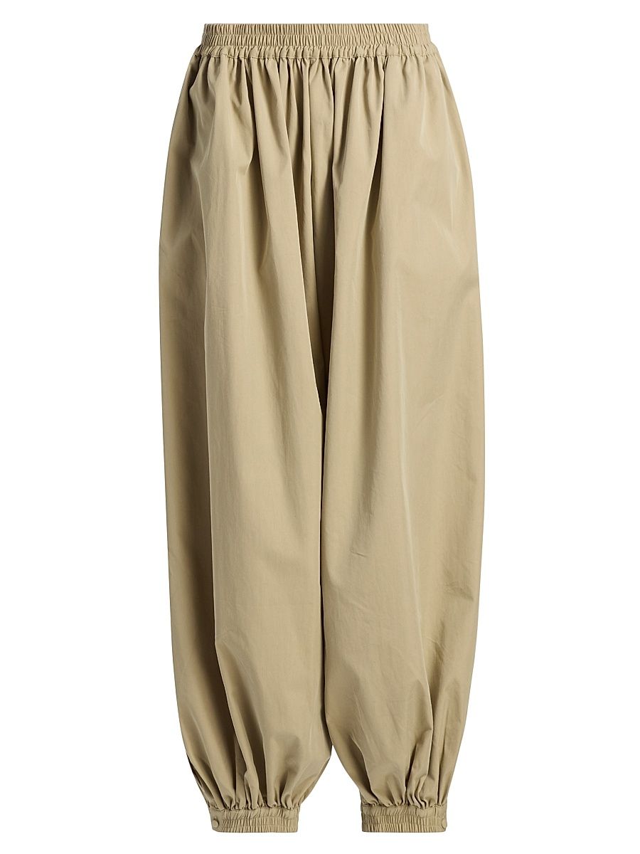 Women's Kalani Parachute Baggy Pants - Vintage Green - Size XL