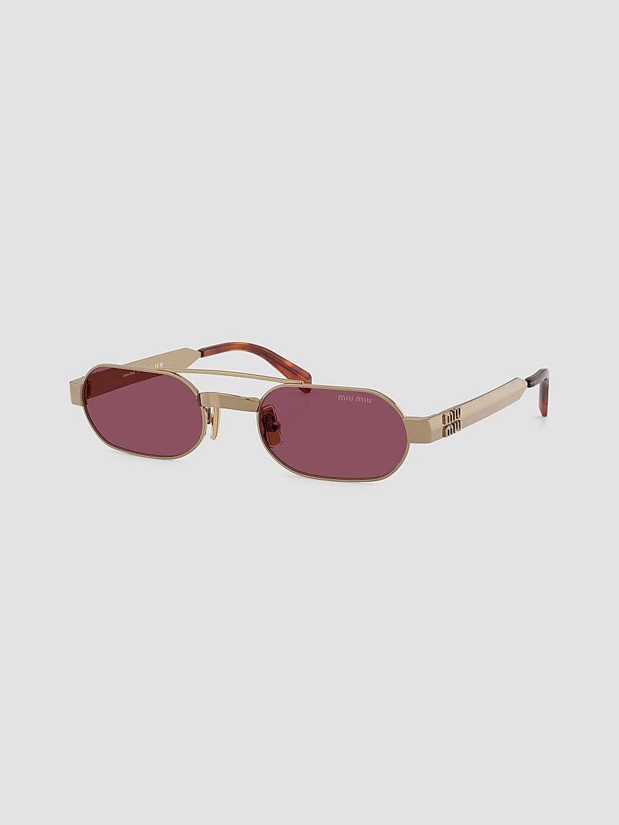 Women's B52S Oval Sunglasses - Gold