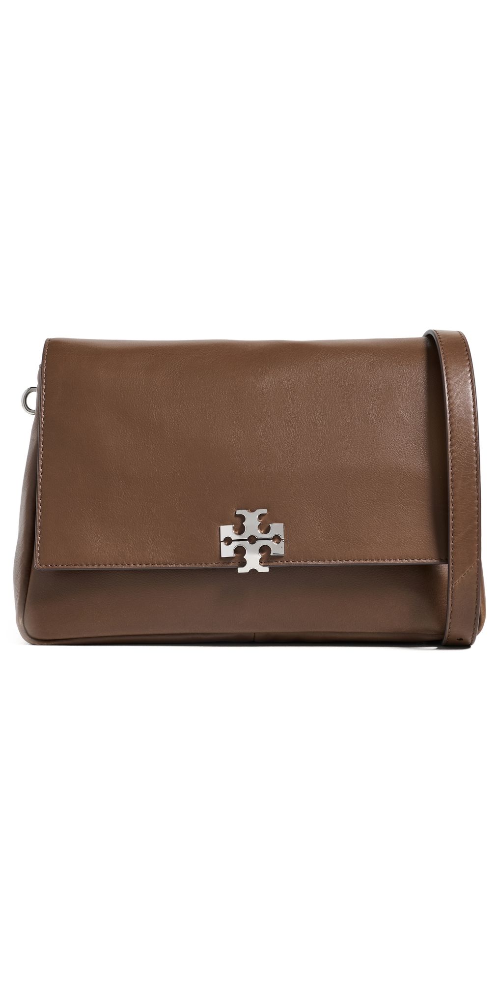 Tory Burch Charlie Shoulder Bag Malt Brown One Size