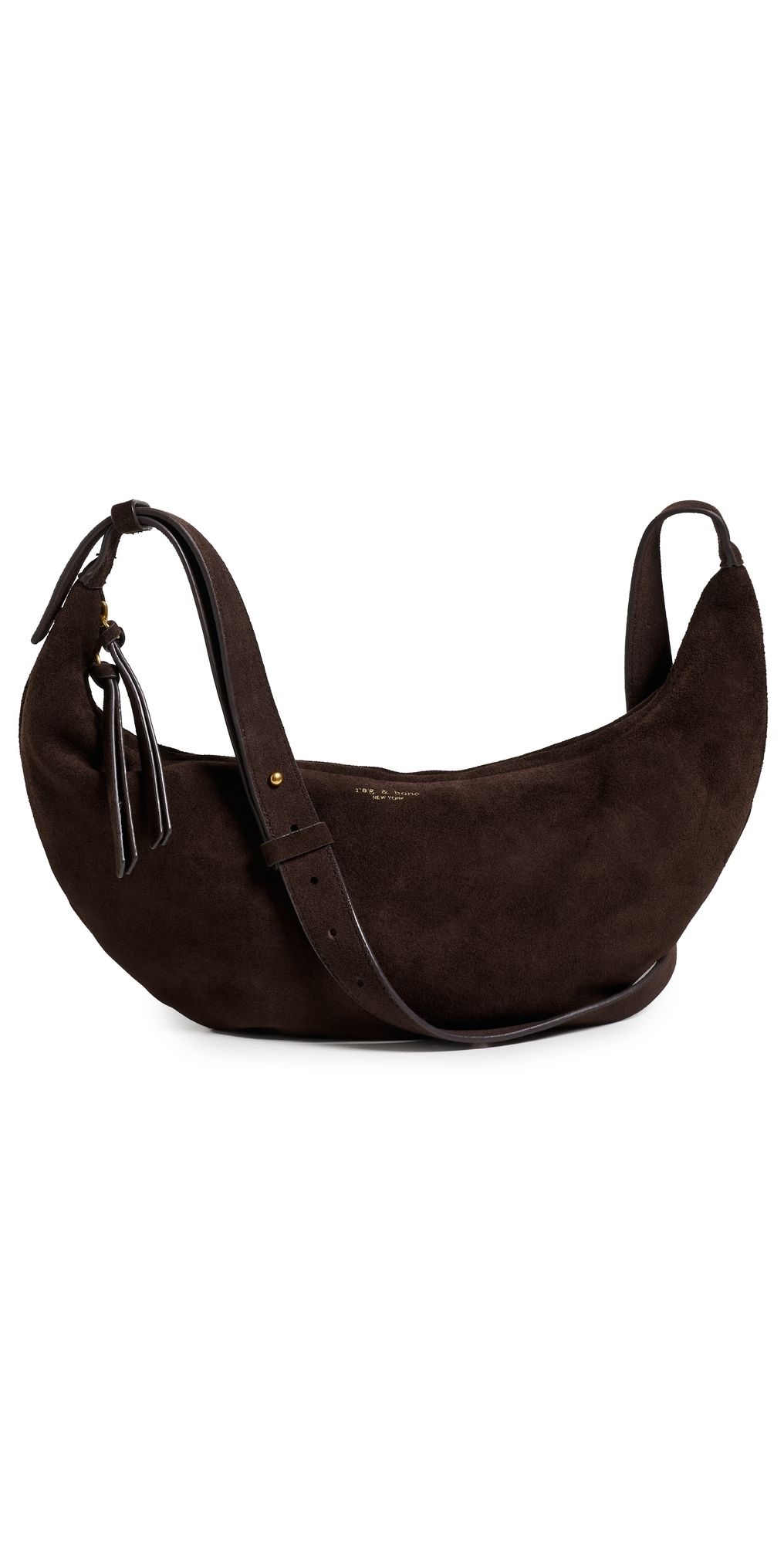 rag & bone Brayton Sling Crossbody Bag Chocolate One Size