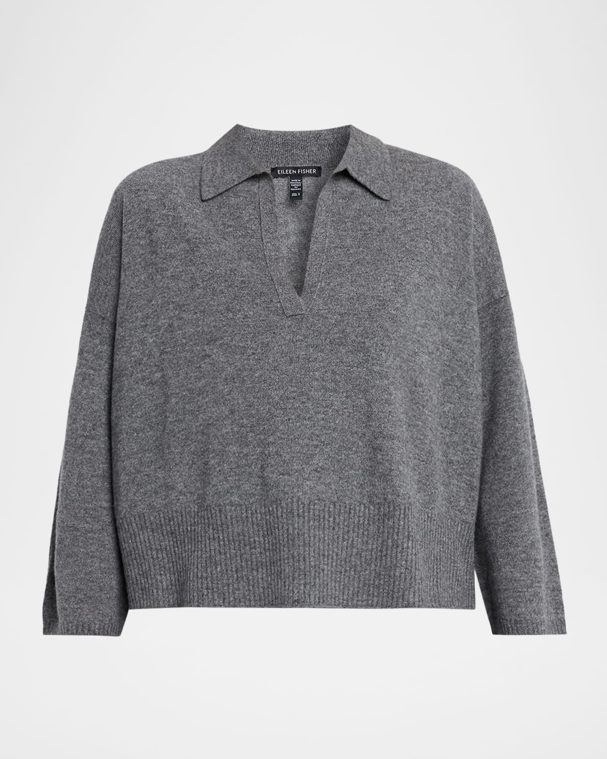 Boxy Italian Cashmere Sweater