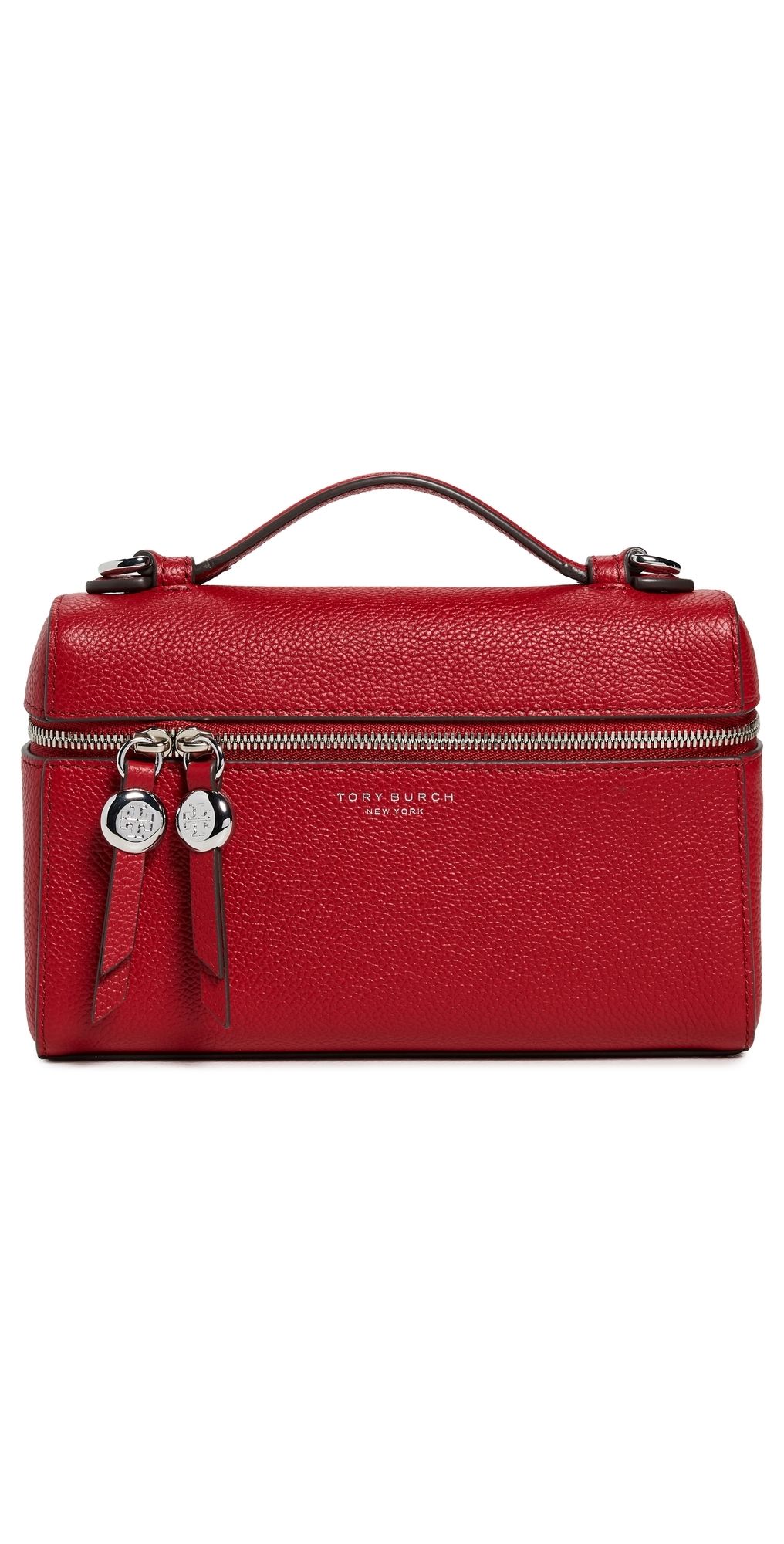 Tory Burch Romy Slim Top Handle Bag Tory Red One Size