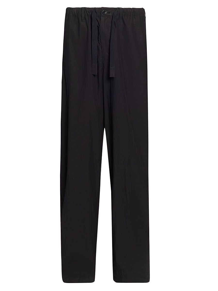 Men's Cotton Typewriter Pants - Black - Size XL