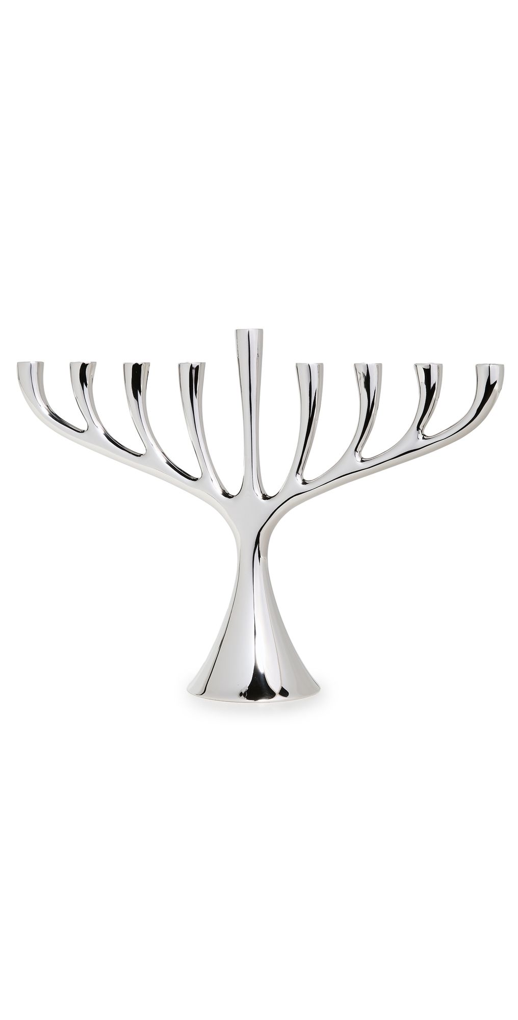 Georg Jensen Cobra Menorah Stainless Steel Silver One Size