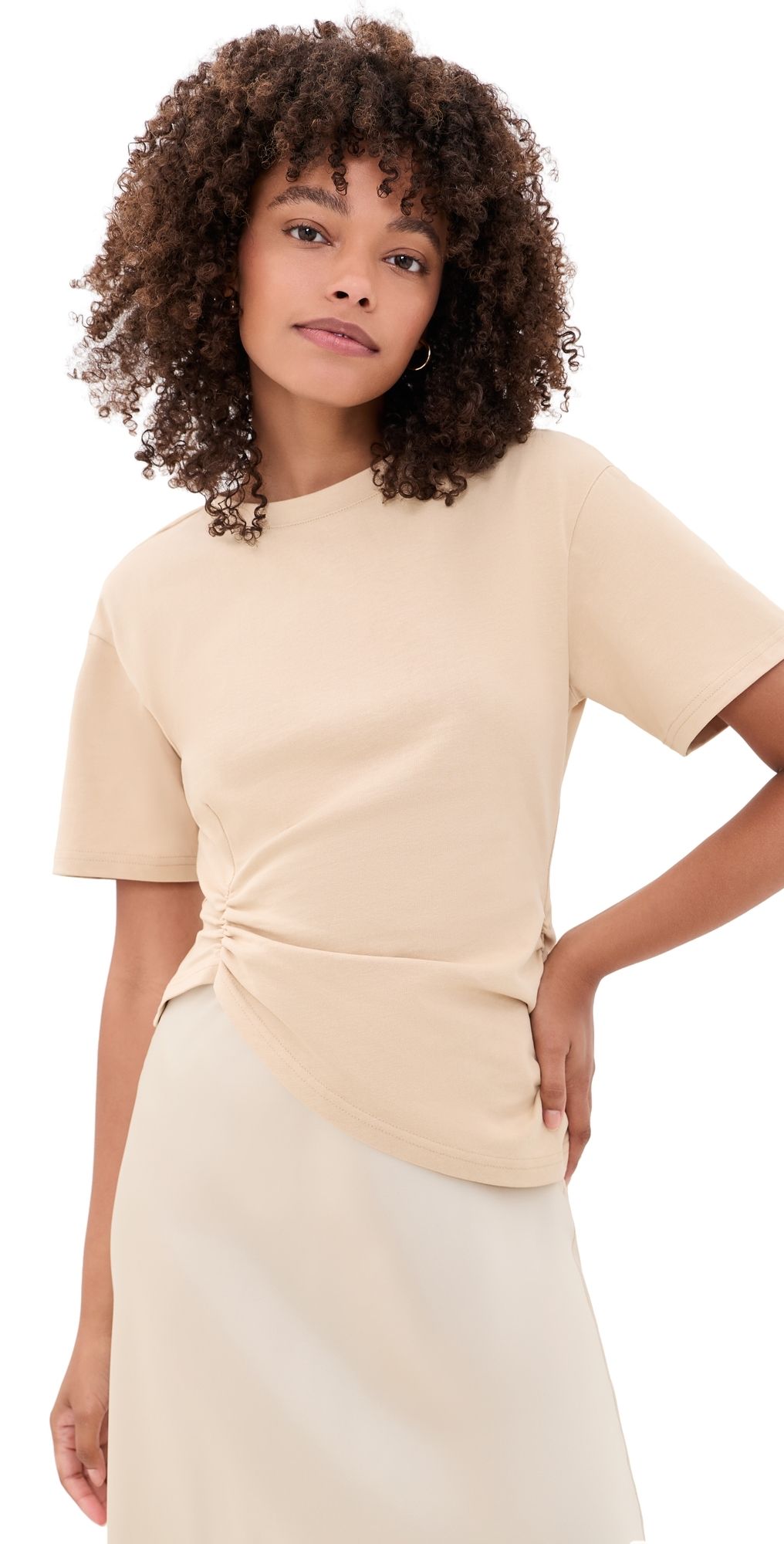 Lioness In Transit Tee Almond XS
