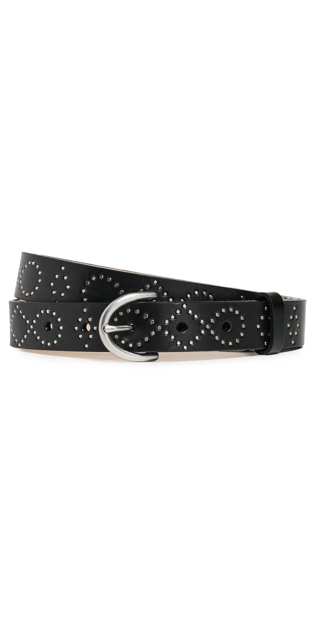 rag & bone Maisie Studded Belt Black S