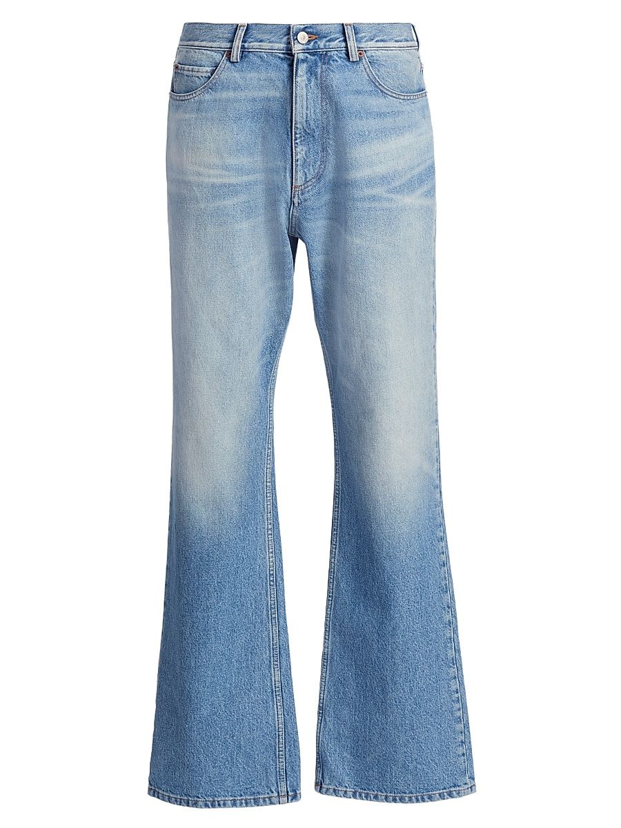 Men's Relaxed-Fit Jeans - Blue - Size 32