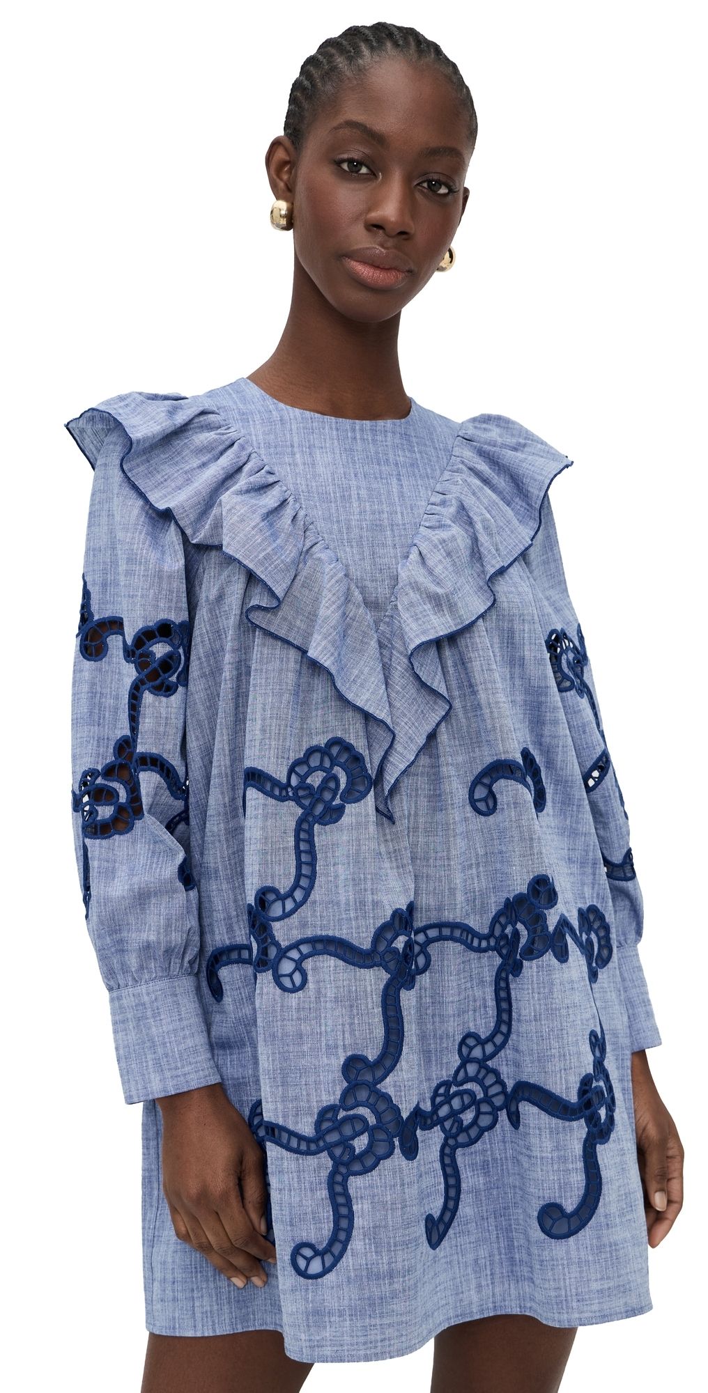 Hunter Bell Azalea Dress Seabank Chambray L