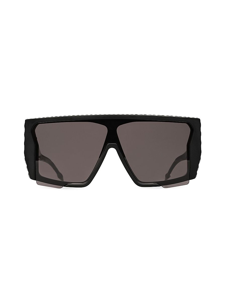 Men's Subdrop 137MM Shield Sunglasses - Black Palladium
