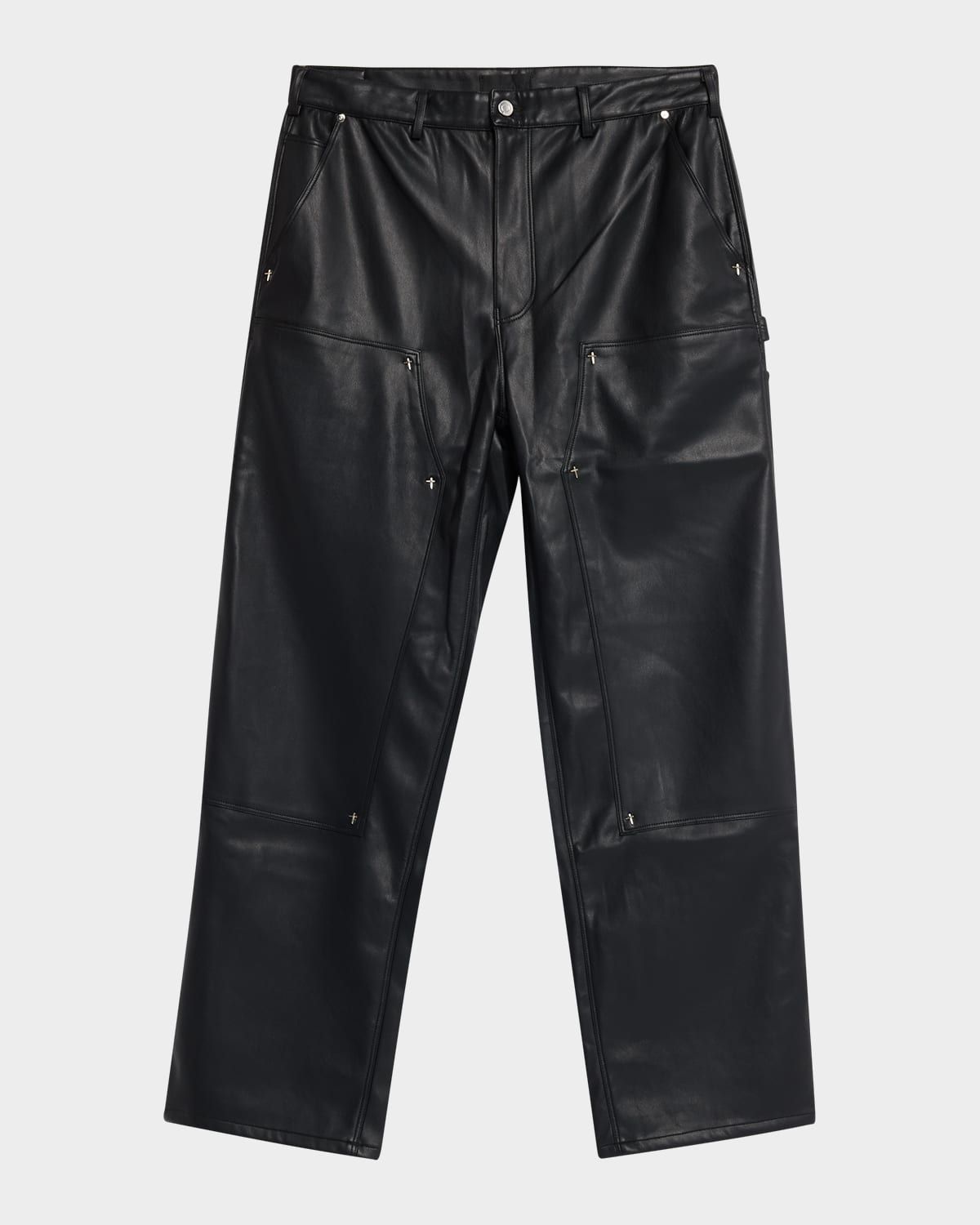 Men & apos;s Santiago Faux Leather Pants