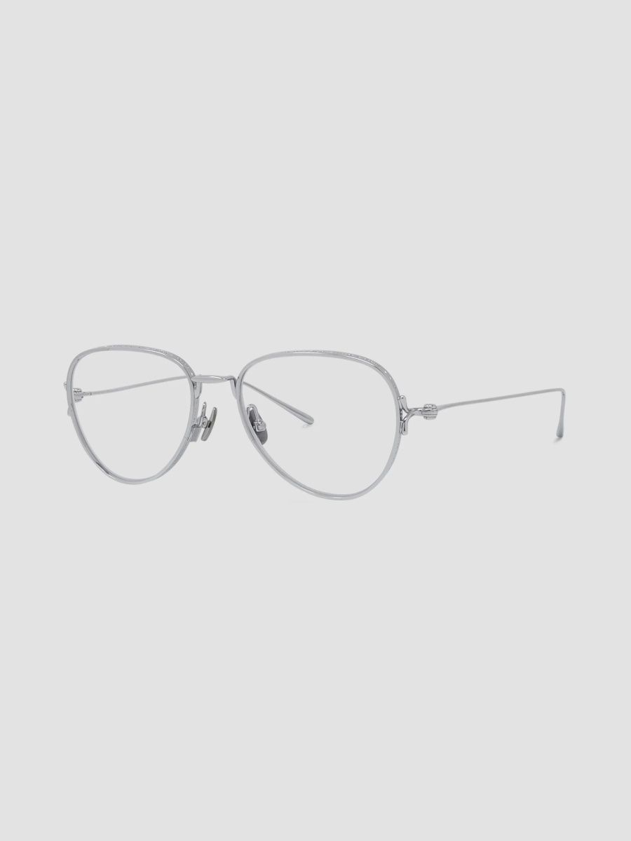 LOEWE Men's LOEWE x Matsuda 52MM Pilot Optical Eyeglasses - Silver