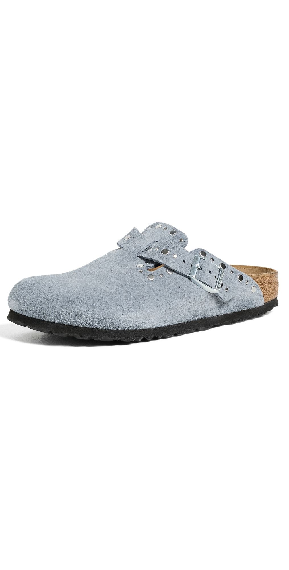 Birkenstock Boston Rivets Clogs Stone Blue 38